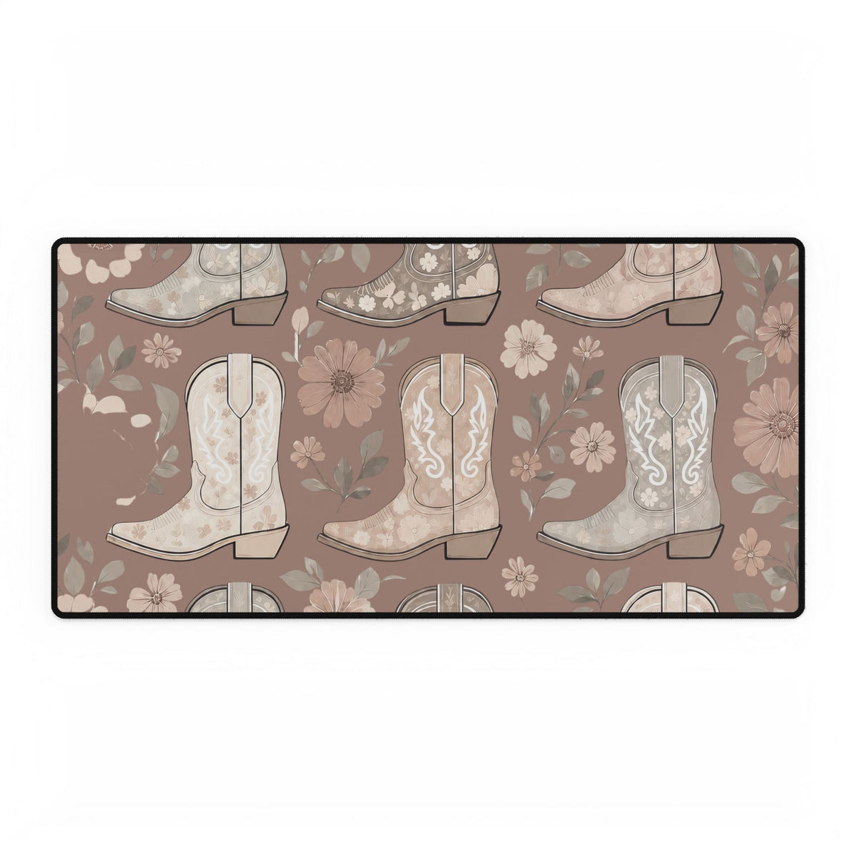 Neutral Cowboy Boot western print collection