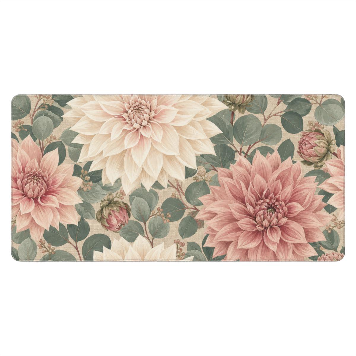Heirloom Dahlia Garden vintage botanical print collection