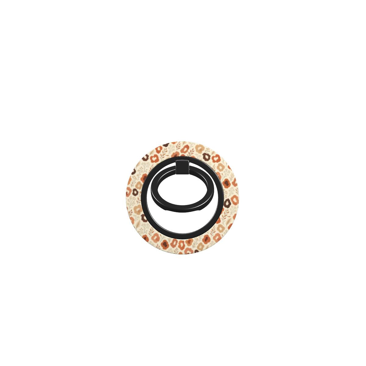 Floral print magnetic phone ring holders collection