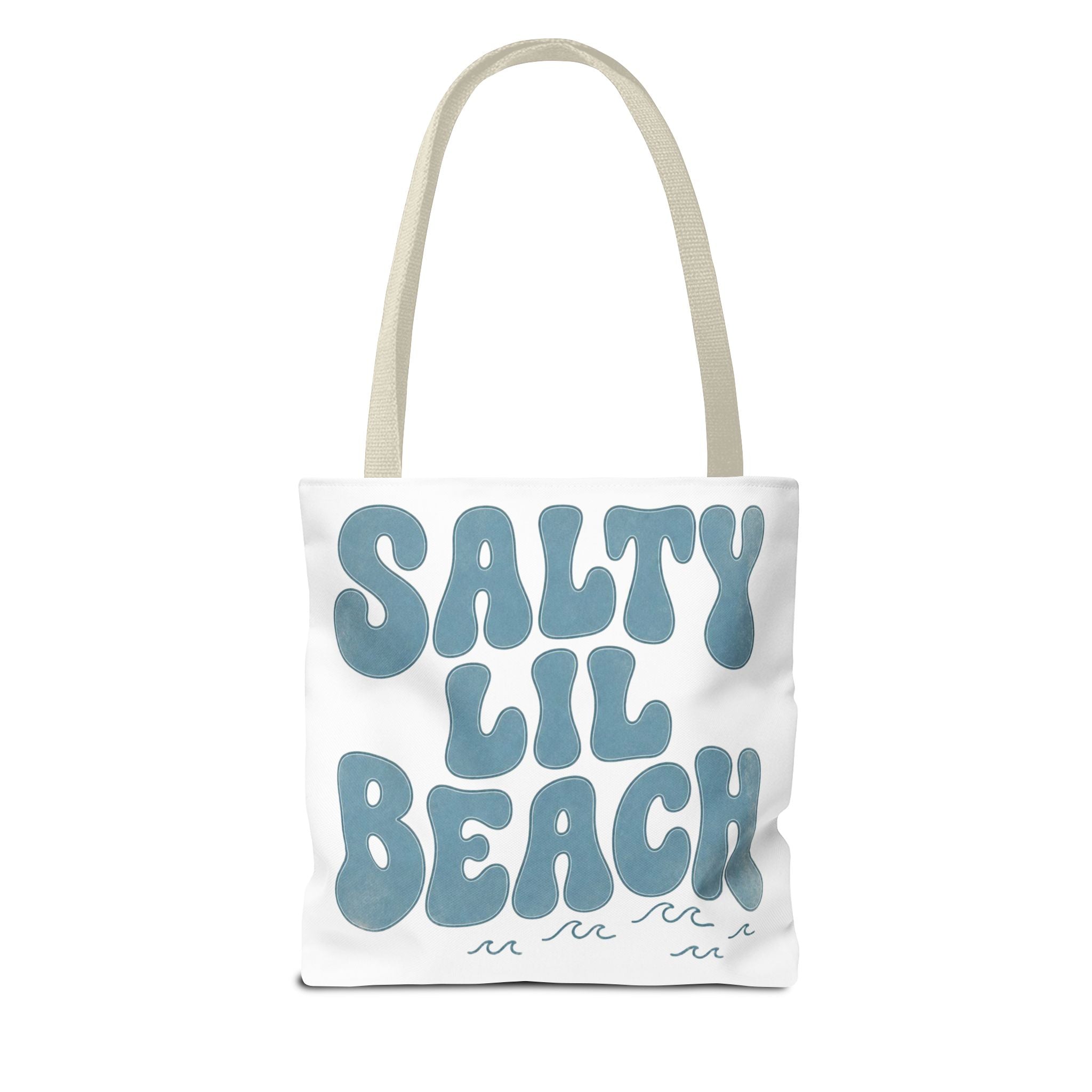 Salty Lil Beach Tote Bag | All-Over Print