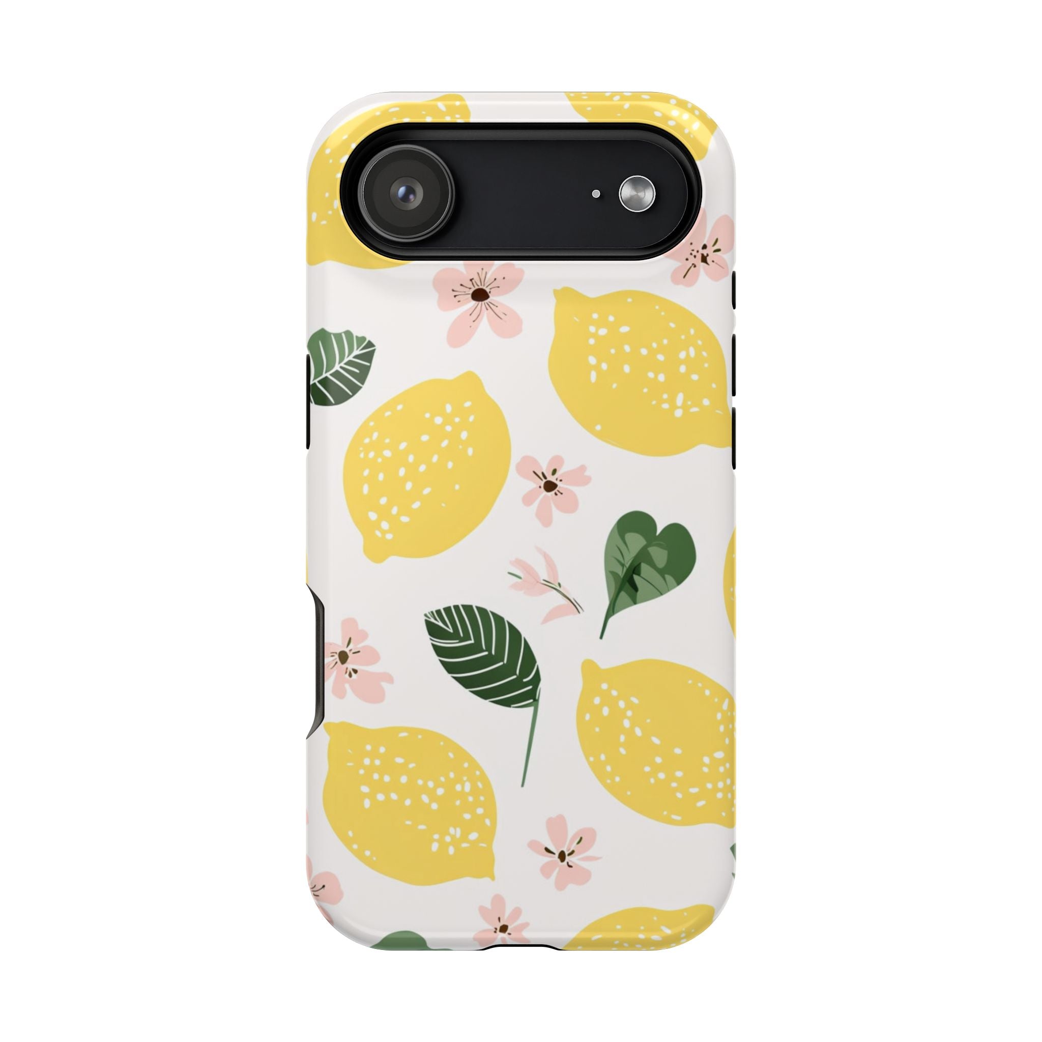 Lemon Grove Phone Case — Summer Citrus MagSafe Tough Cover