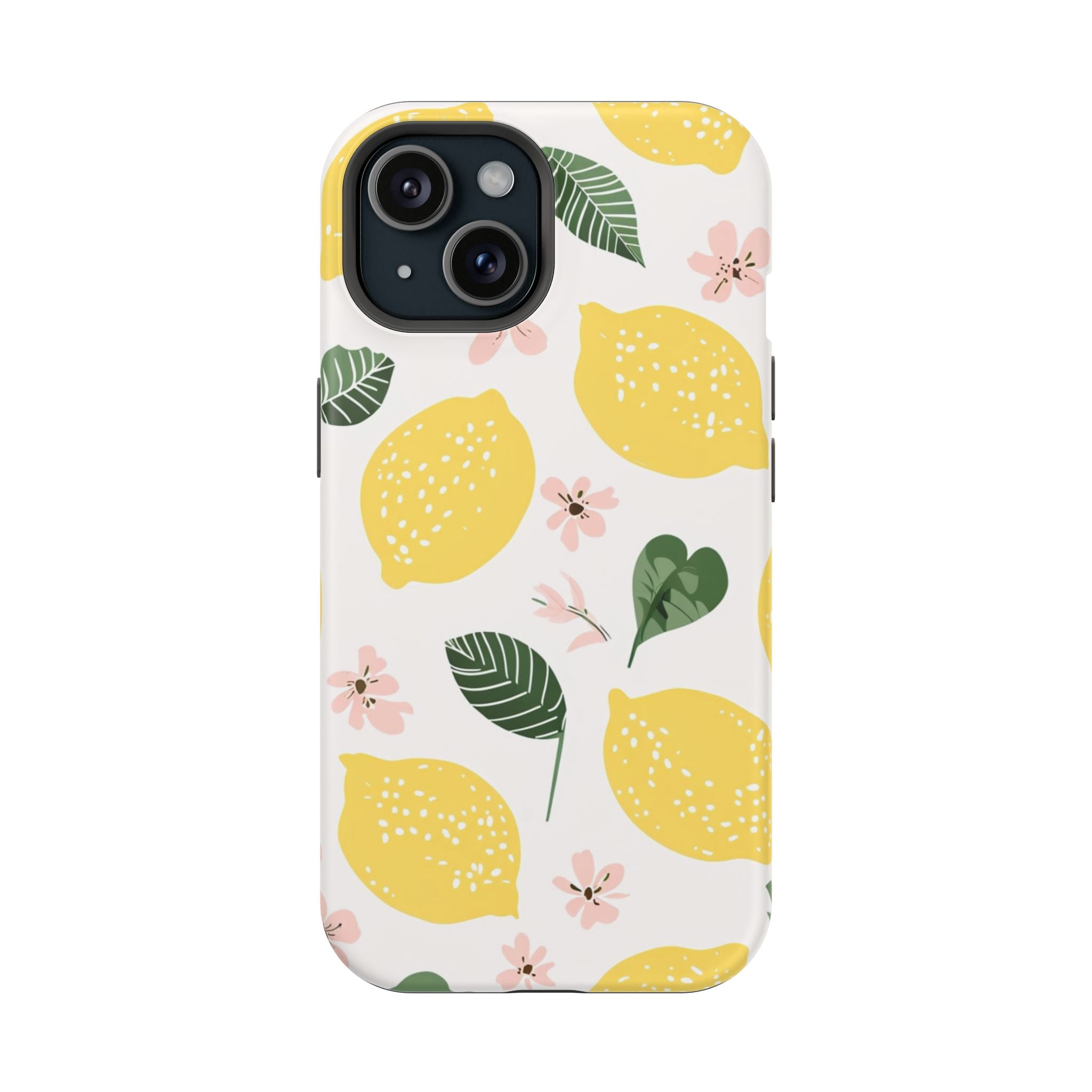 Lemon Grove Phone Case — Summer Citrus MagSafe Tough Cover