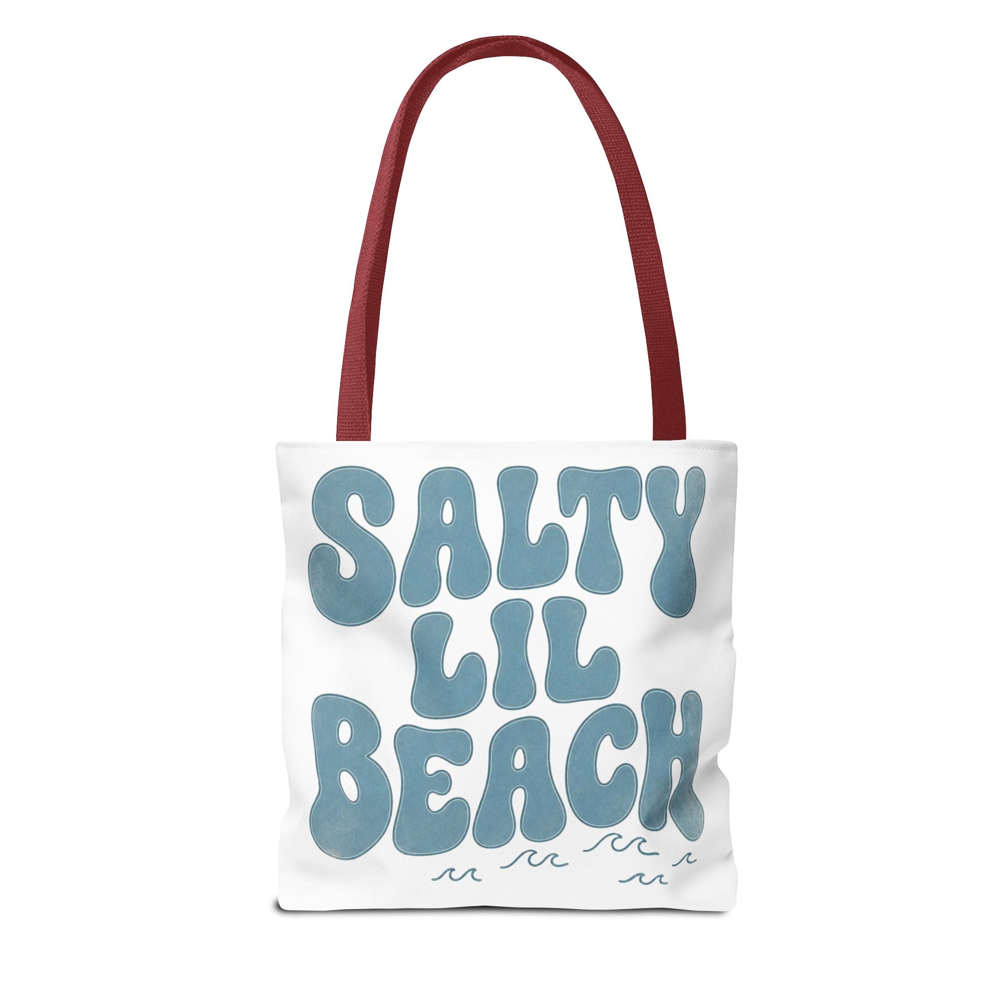 Salty Lil Beach Tote Bag | All-Over Print