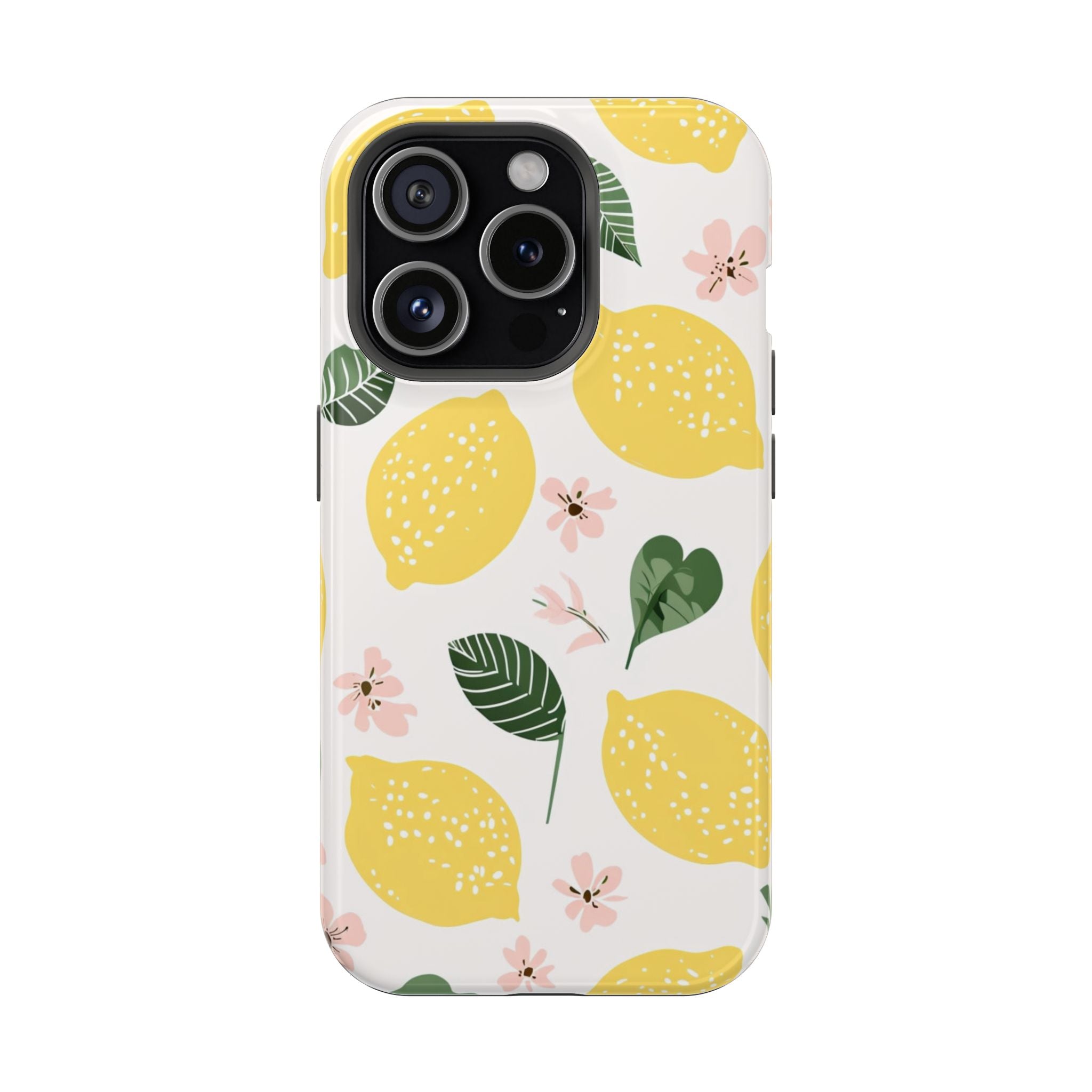 Lemon Grove Phone Case — Summer Citrus MagSafe Tough Cover
