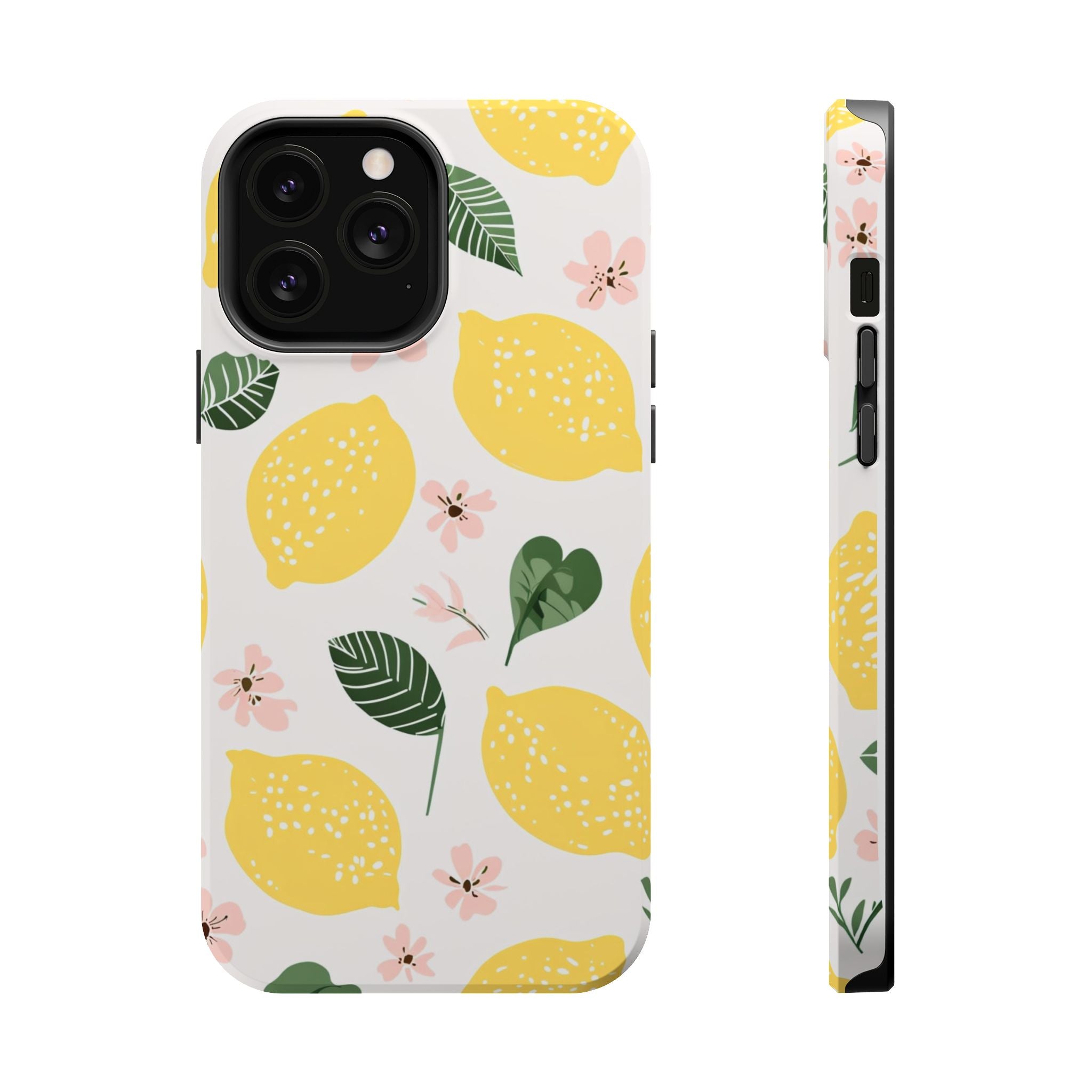 Lemon Grove Phone Case — Summer Citrus MagSafe Tough Cover