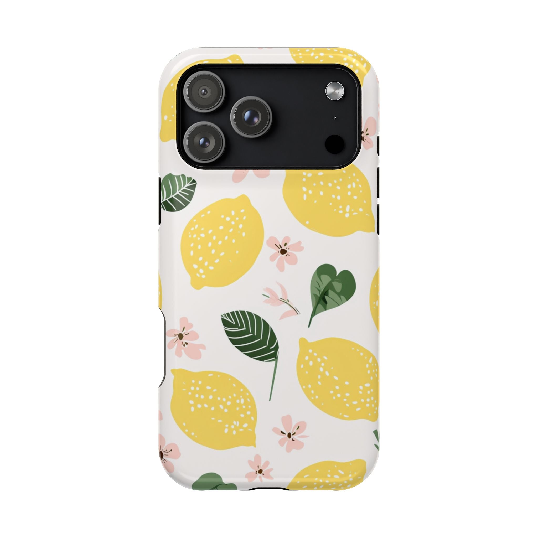 Lemon Grove Phone Case — Summer Citrus MagSafe Tough Cover