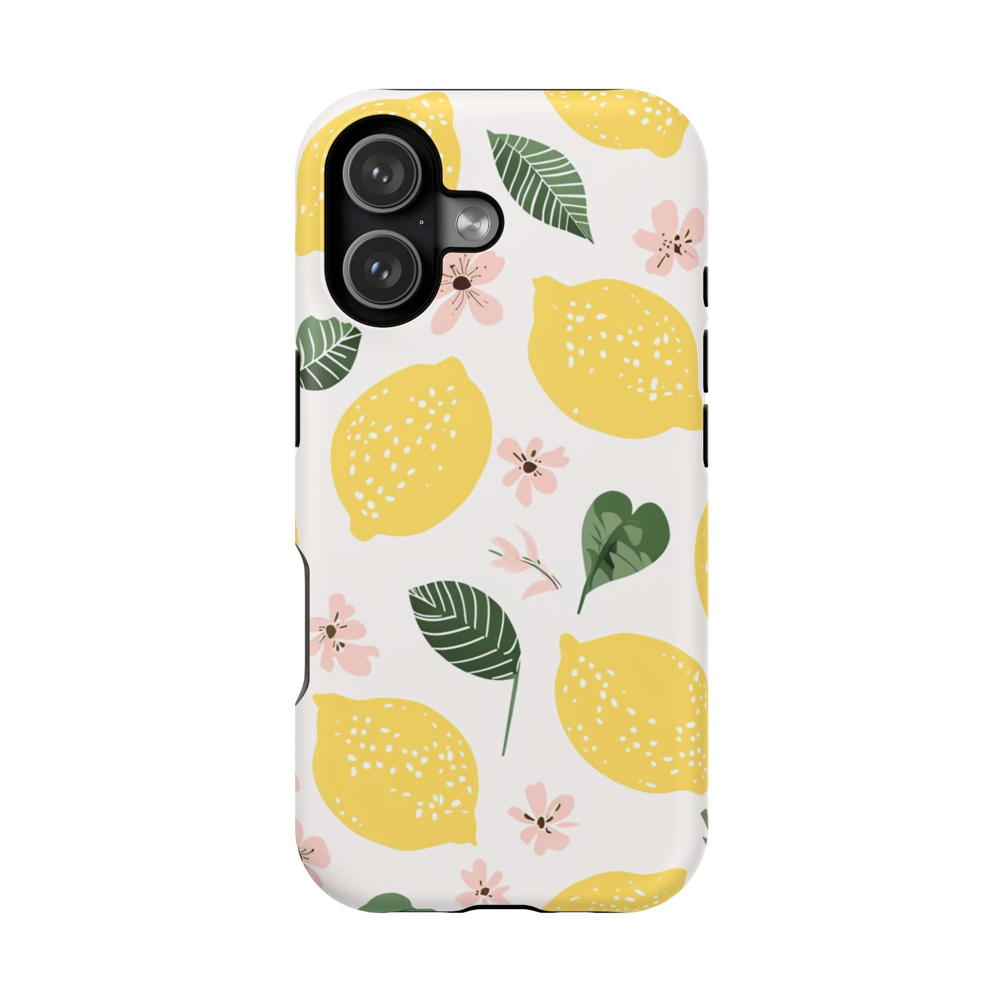 Lemon Grove Phone Case — Summer Citrus MagSafe Tough Cover
