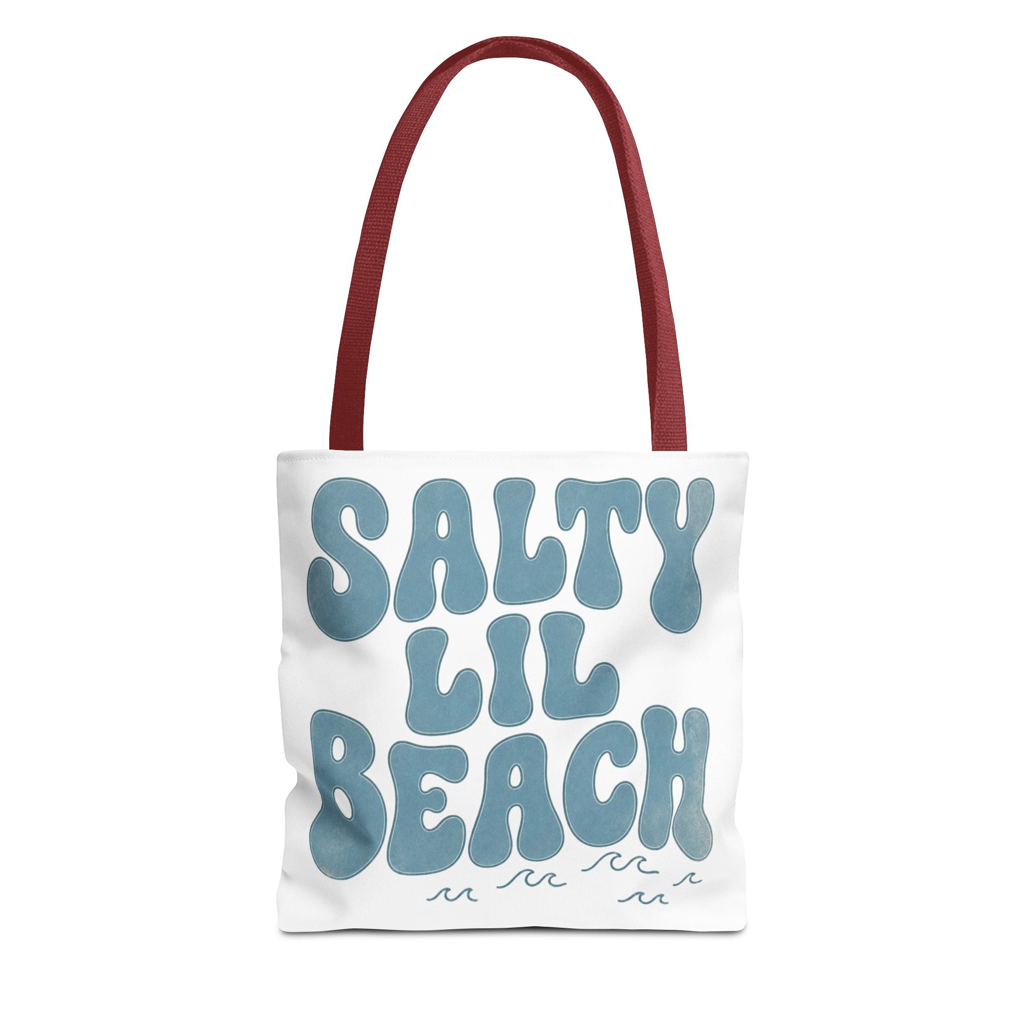 Salty Lil Beach Tote Bag | All-Over Print