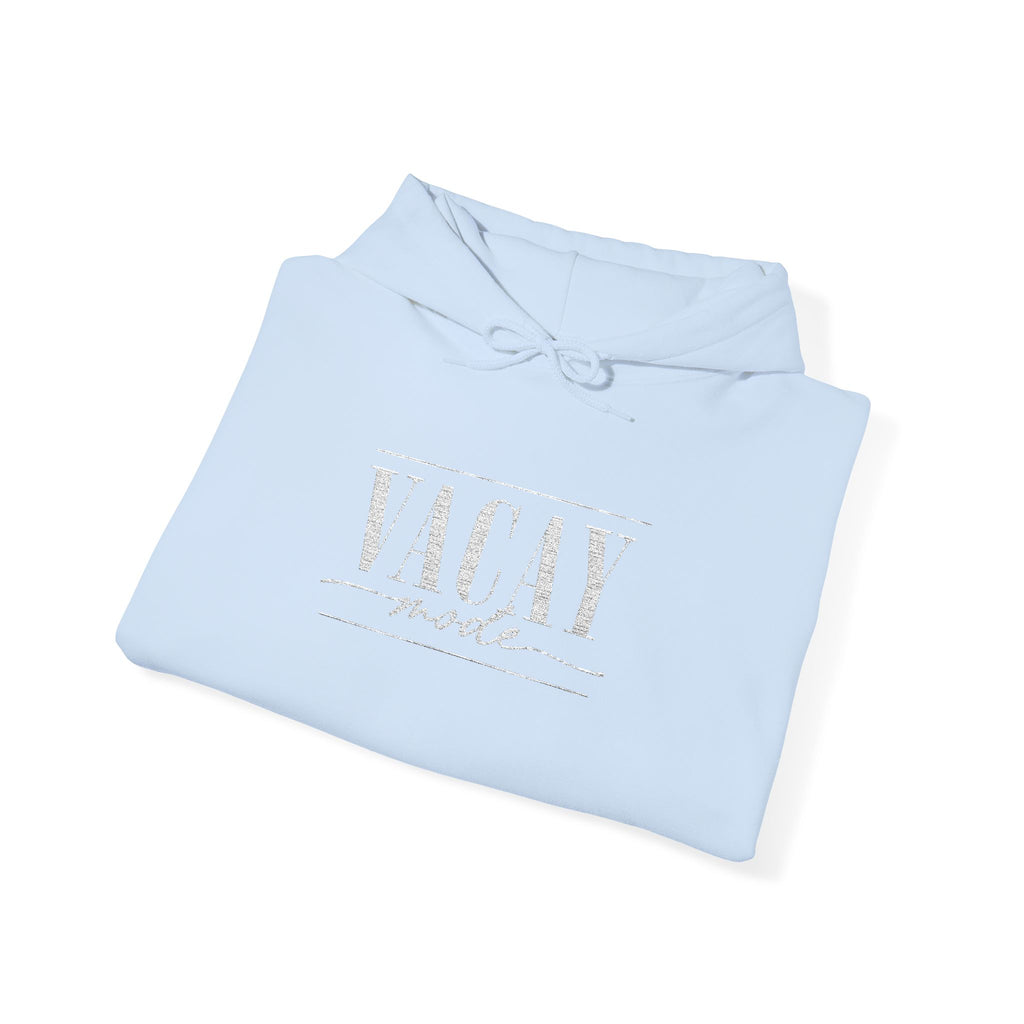 Vacay Mode Embroidered Hoodie — Vacation Travel Sweatshirt