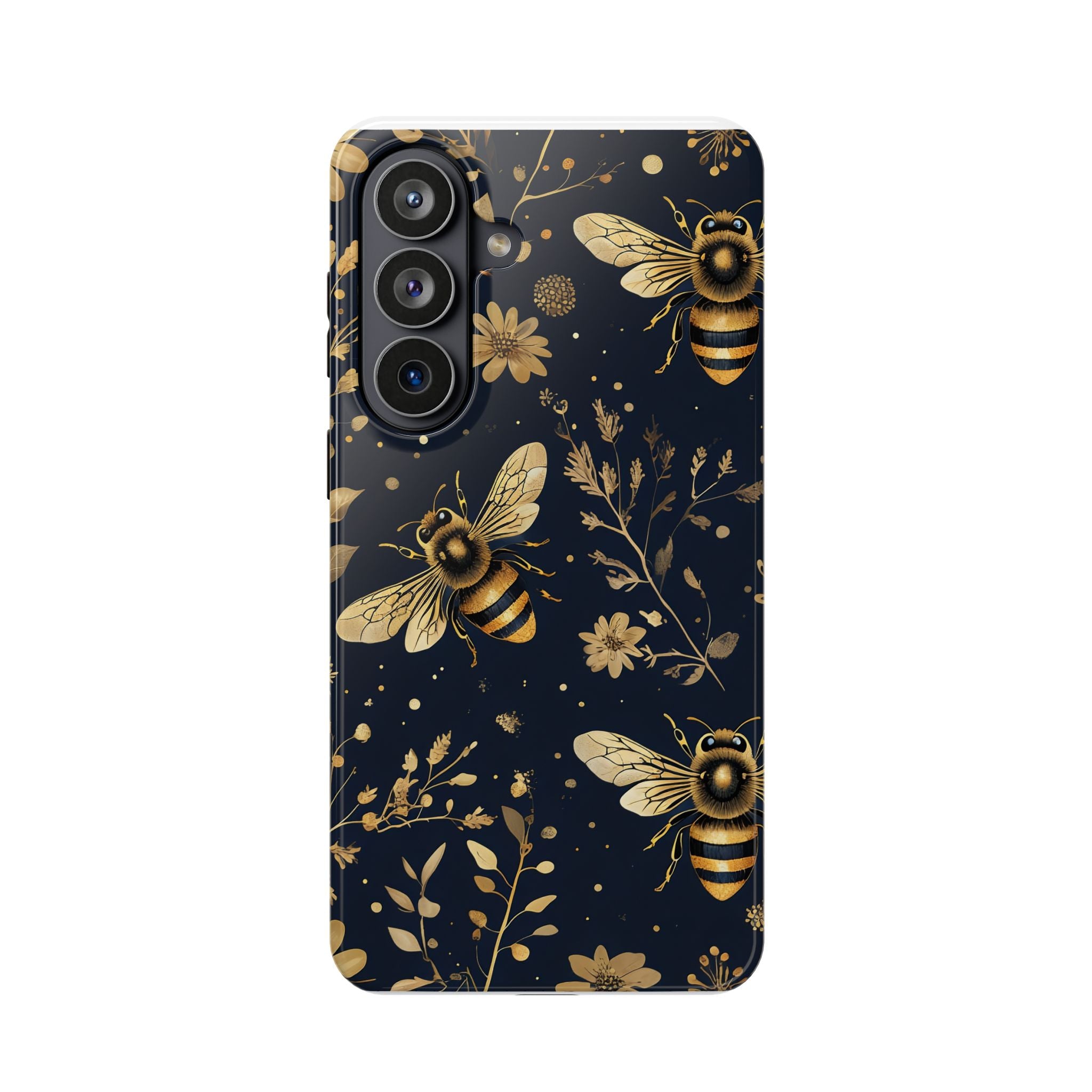 Golden Bee Phone Case — Vintage Honeybee MagSafe Tough Cover
