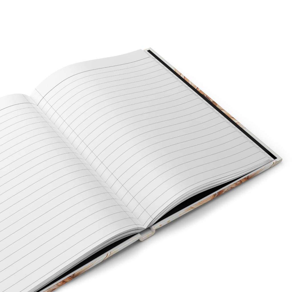 Sunkissed Sunflower Hardcover Journal — Floral Notebook for Notes & Gratitude