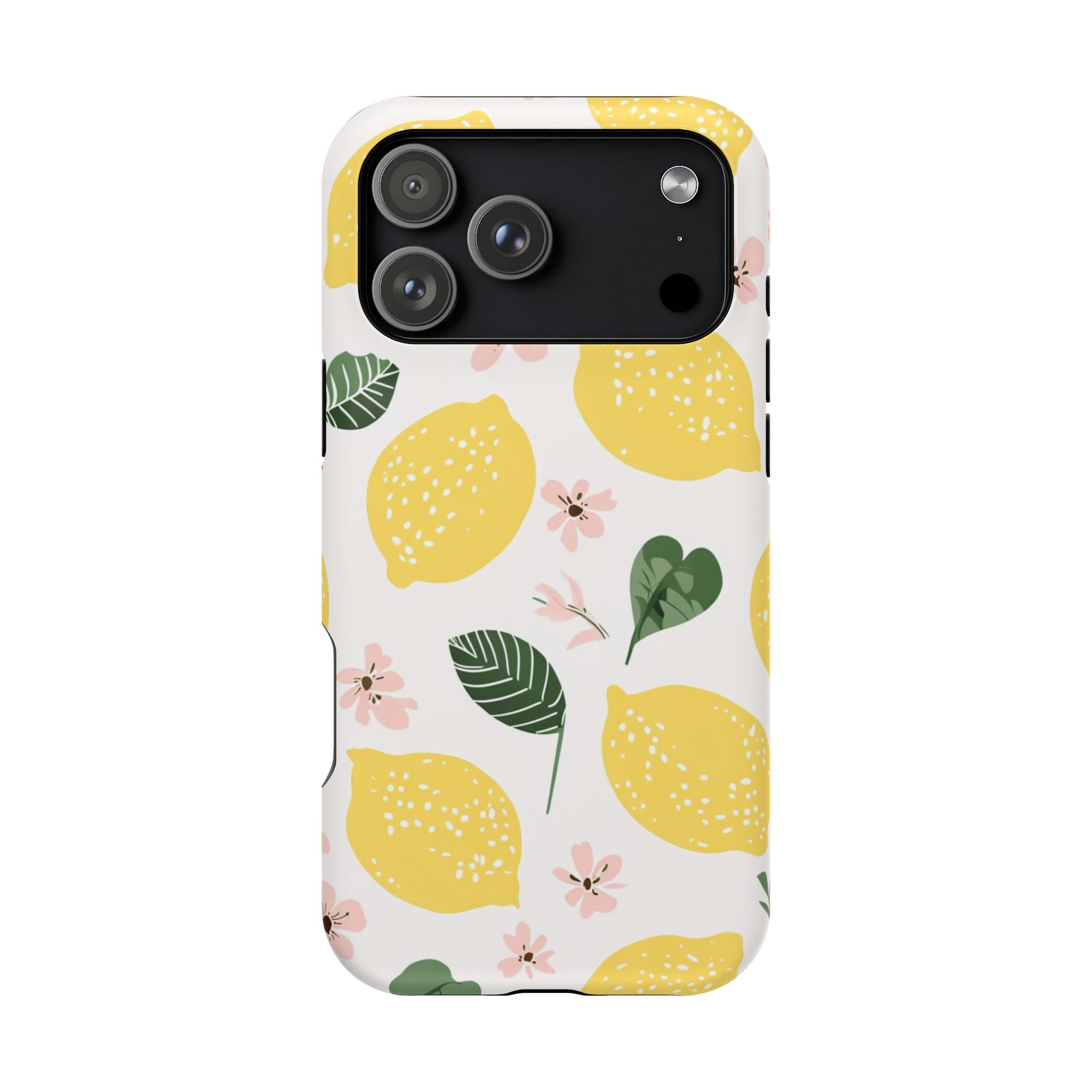 Lemon Grove Phone Case — Summer Citrus MagSafe Tough Cover