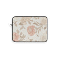 Floral Vintage Laptop Sleeve — Blush Rose Print Protective Case