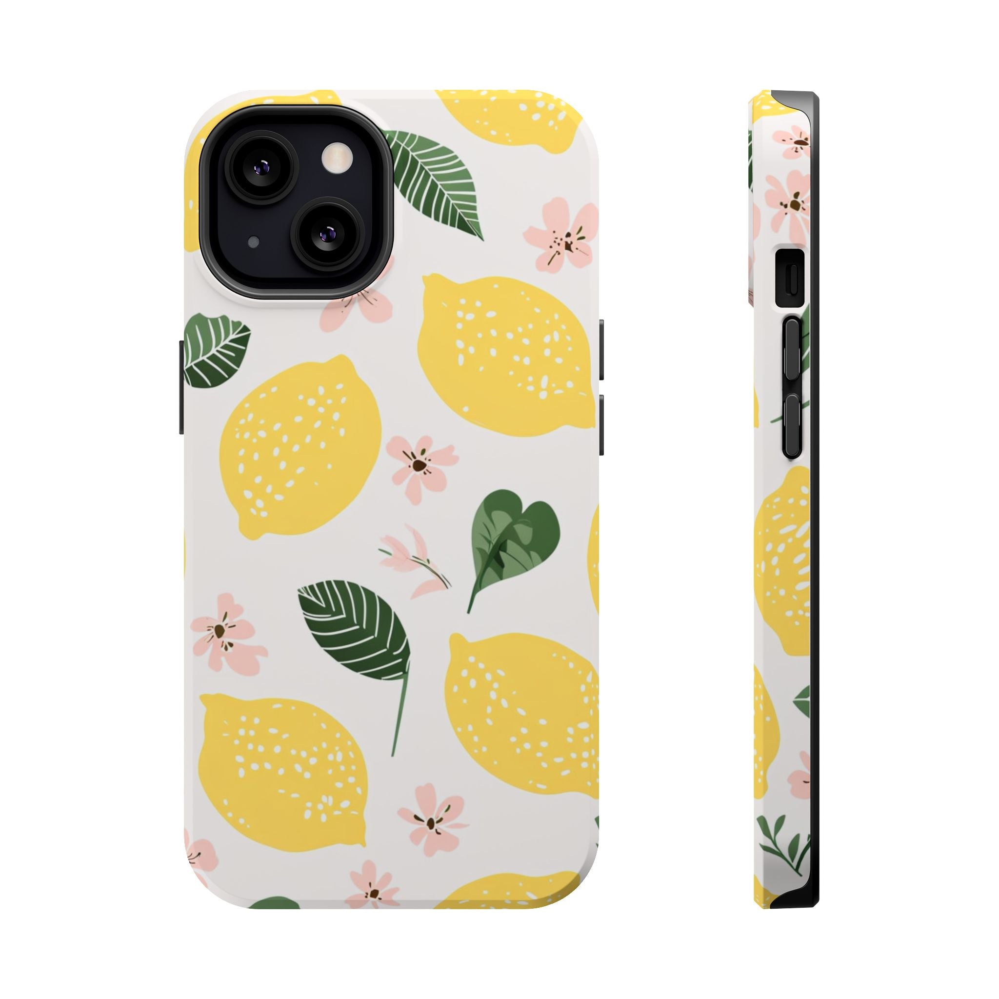 Lemon Grove Phone Case — Summer Citrus MagSafe Tough Cover