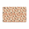 Terracotta Wildflower iPad Folio Case | Boho Neutral Floral Tablet Wallet Cover