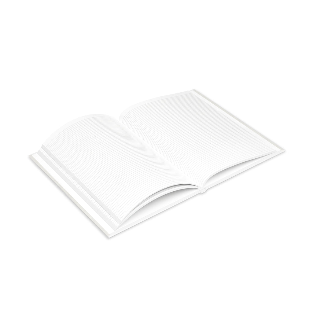 Created With a Purpose notebook | Hardcover Journal, Neutral Floral Design
