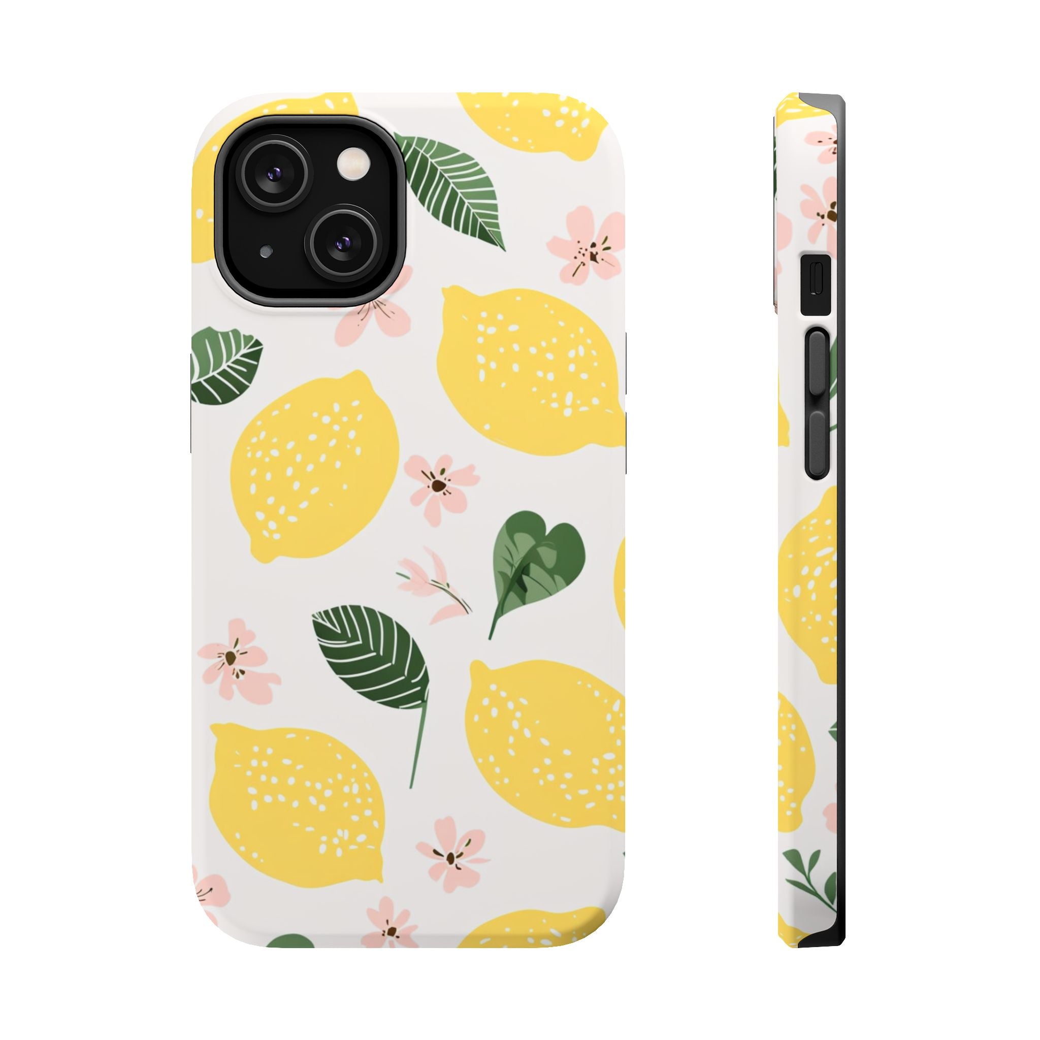 Lemon Grove Phone Case — Summer Citrus MagSafe Tough Cover