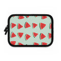 Watermelon Mint Laptop Sleeve | Summer Fruit Tech Cover for Beach Days