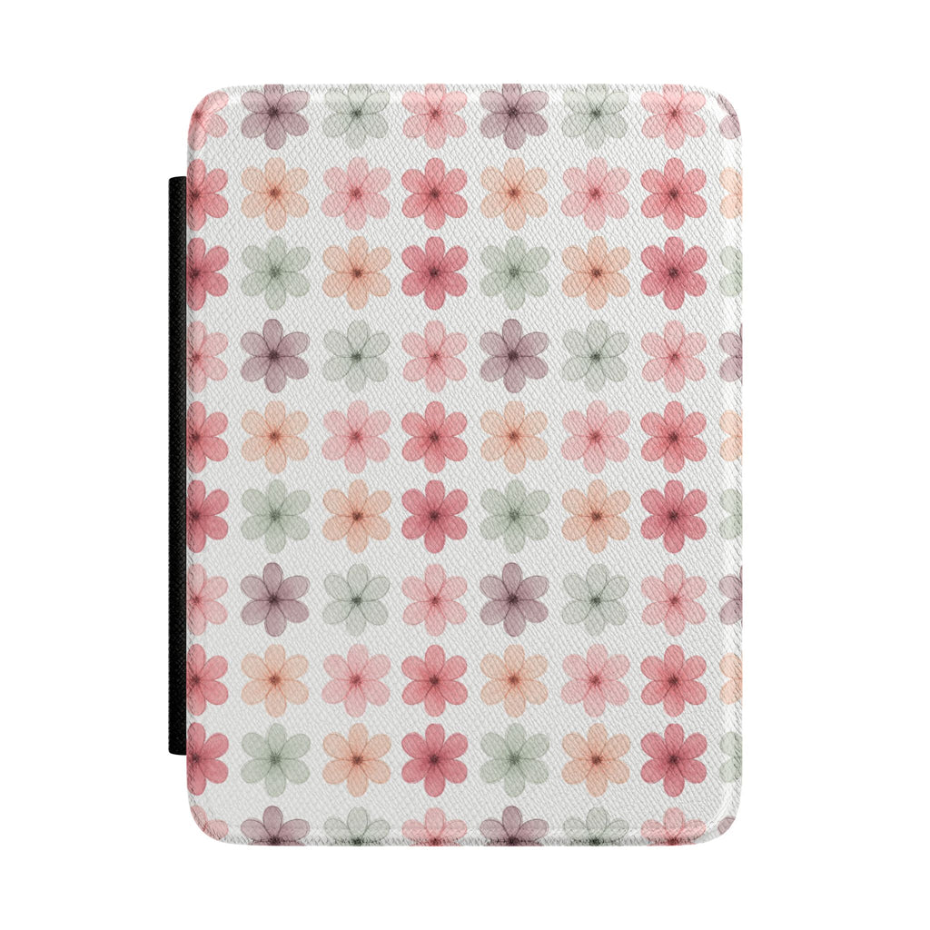 Pastel Rainbow Daisy Kindle Paperwhite Case | Vintage Floral E-Reader Cover