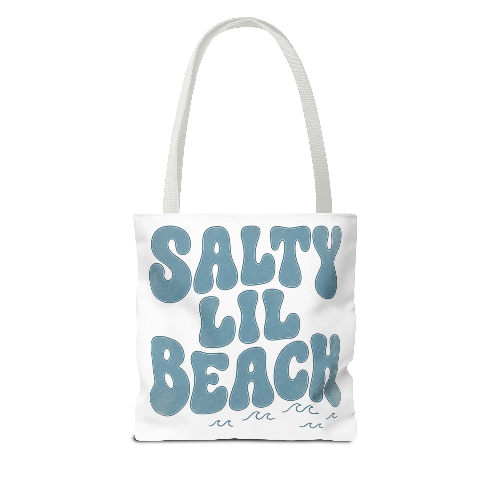 Salty Lil Beach Tote Bag | All-Over Print
