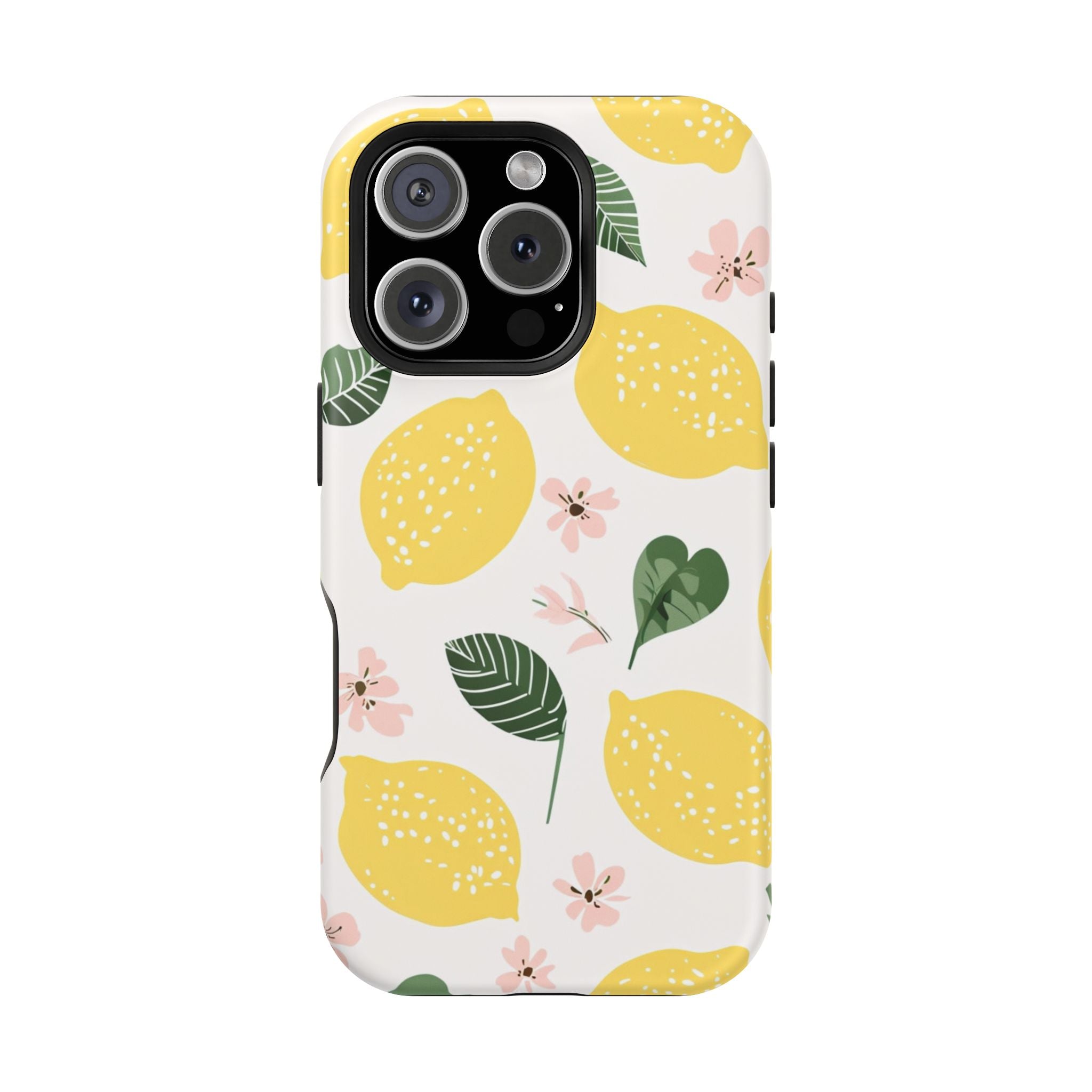 Lemon Grove Phone Case — Summer Citrus MagSafe Tough Cover