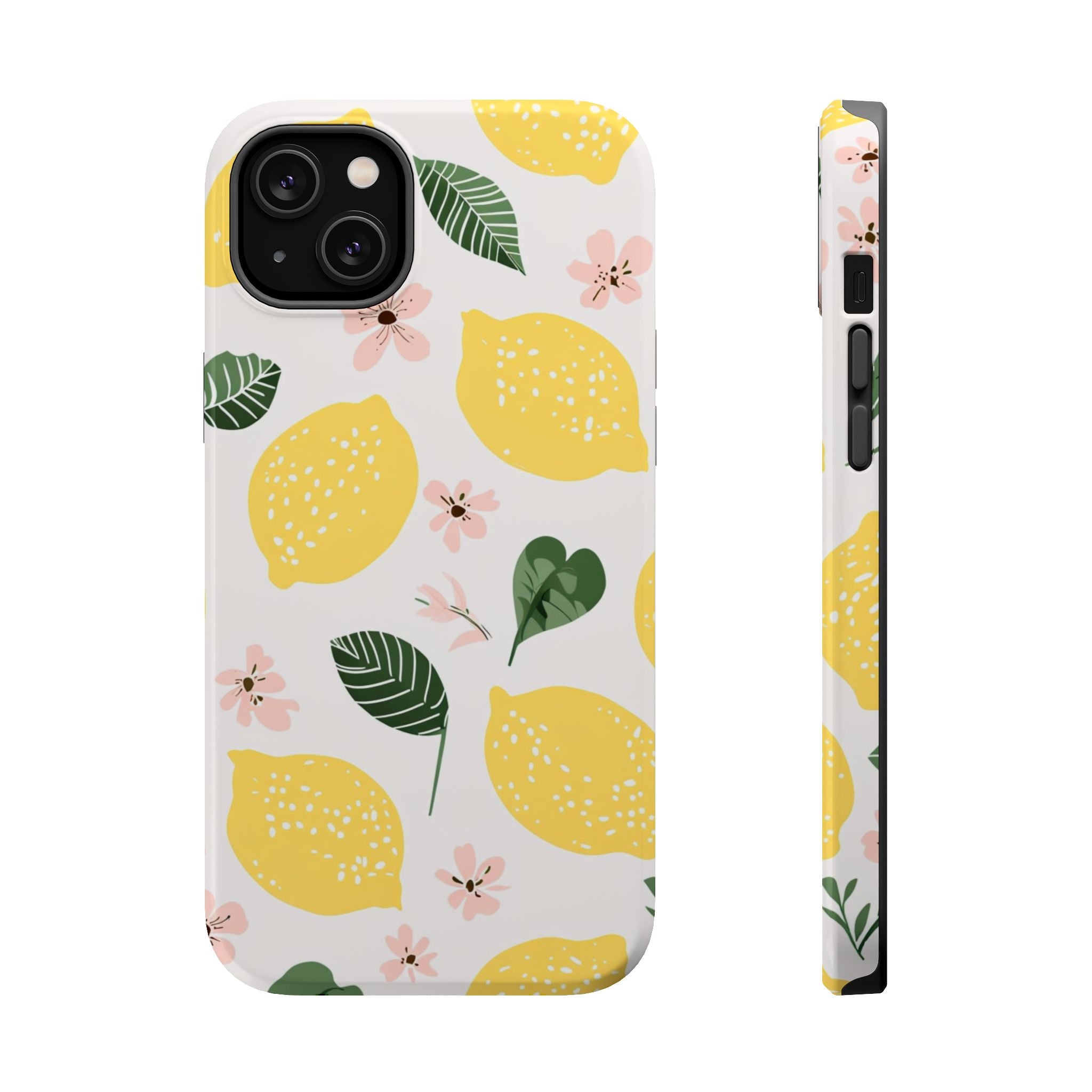 Lemon Grove Phone Case — Summer Citrus MagSafe Tough Cover