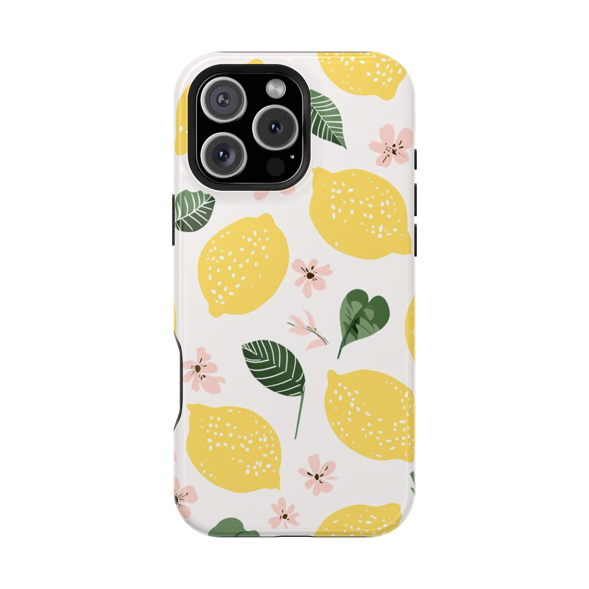 Lemon Grove Phone Case — Summer Citrus MagSafe Tough Cover