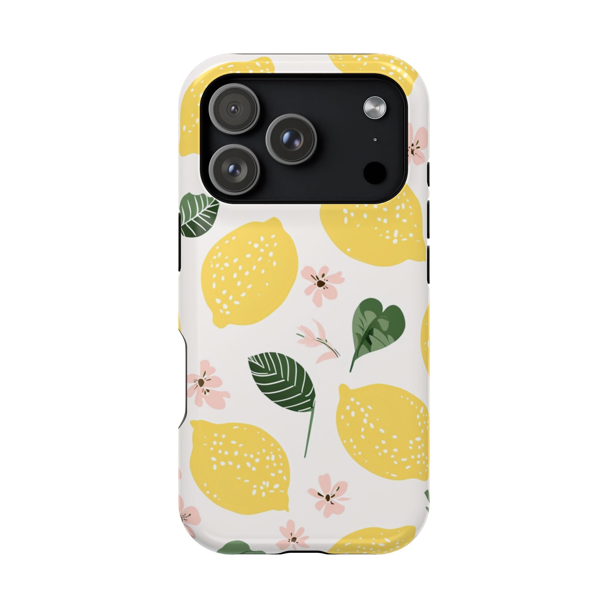 Lemon Grove Phone Case — Summer Citrus MagSafe Tough Cover
