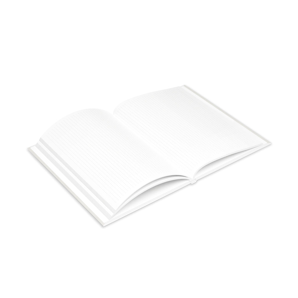Created With a Purpose notebook | Hardcover Journal, Neutral Floral Design