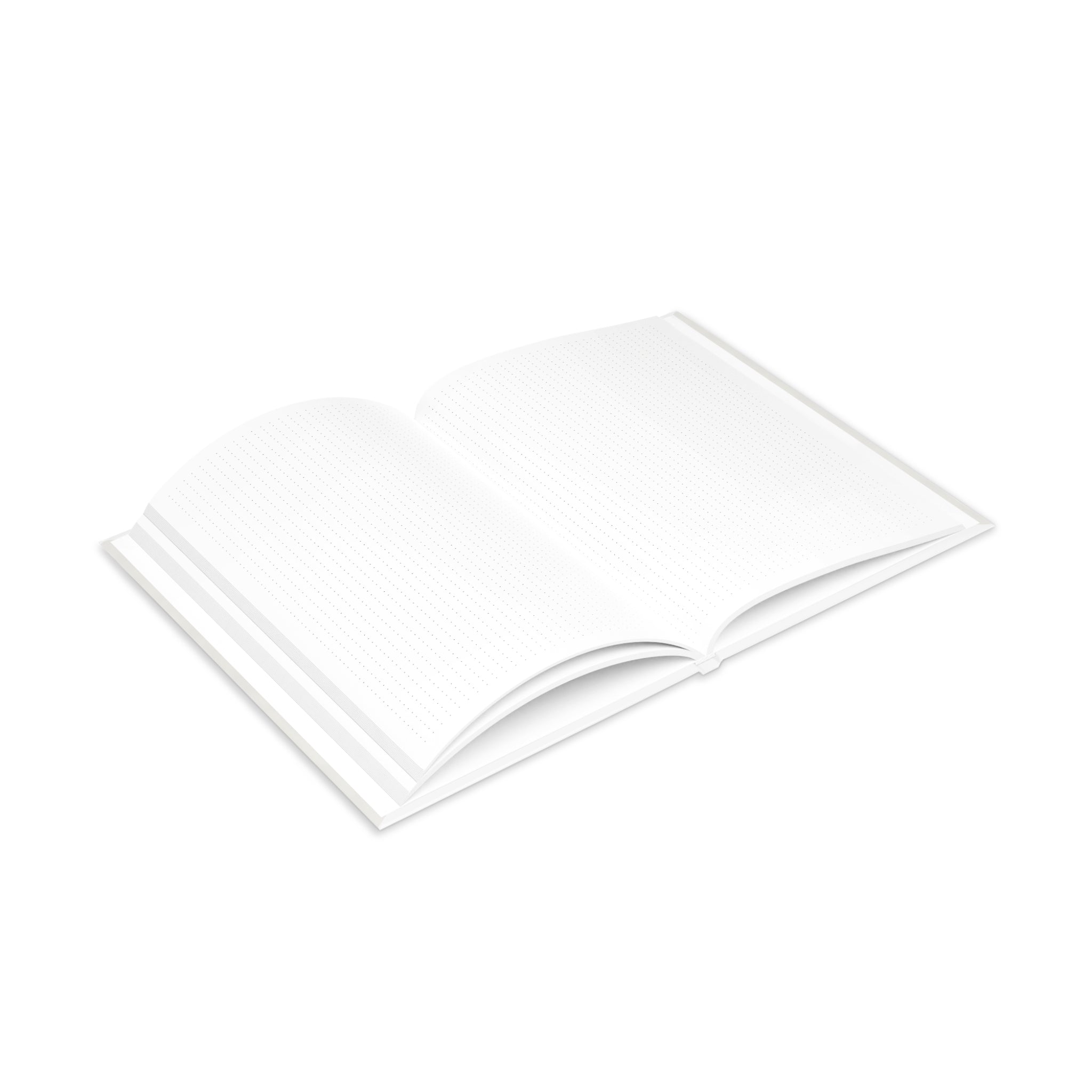 Created With a Purpose notebook | Hardcover Journal, Neutral Floral Design