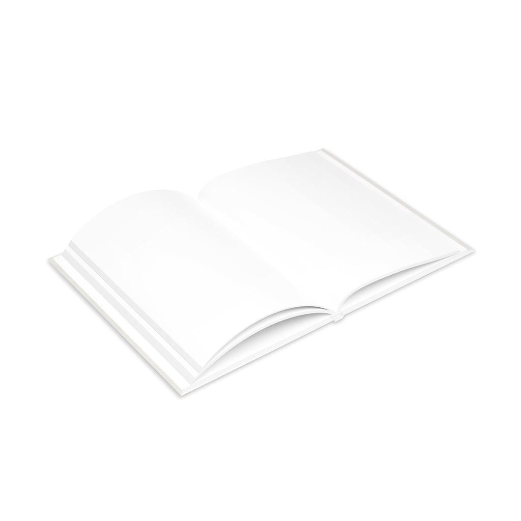 Created With a Purpose notebook | Hardcover Journal, Neutral Floral Design