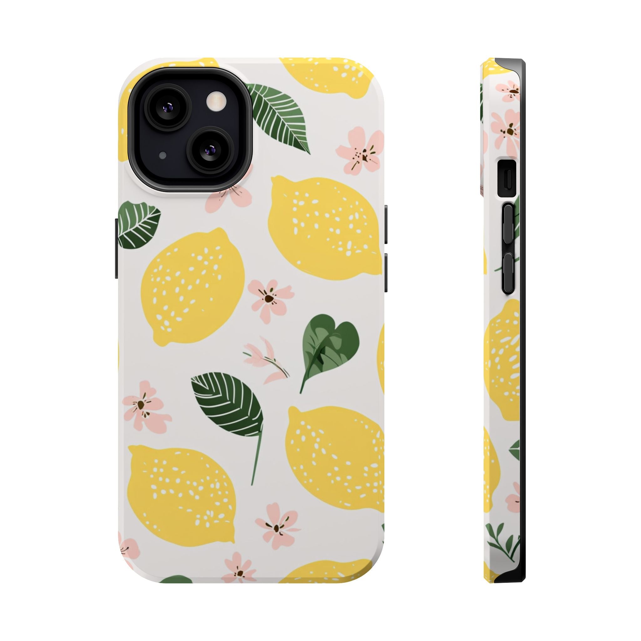 Lemon Grove Phone Case — Summer Citrus MagSafe Tough Cover