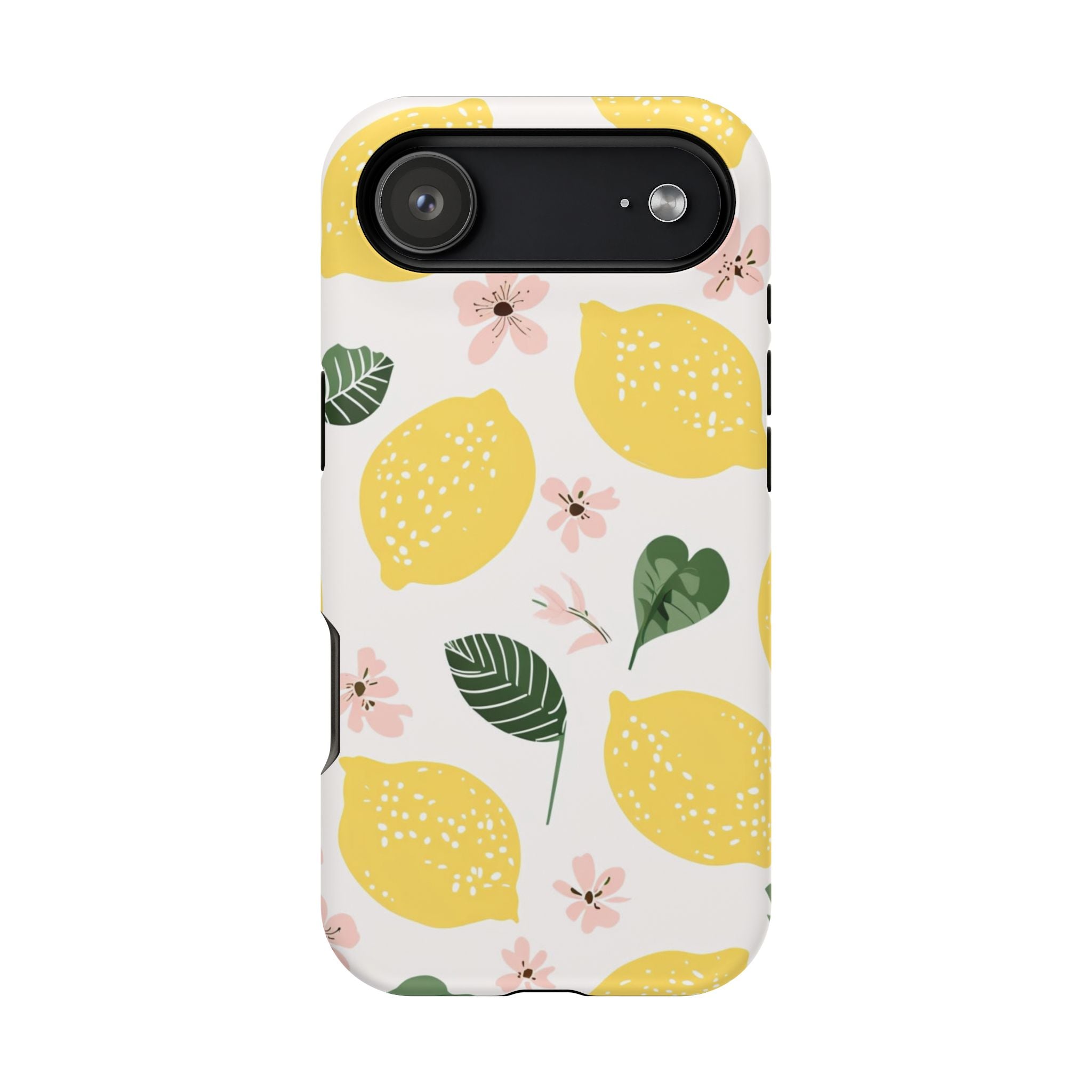 Lemon Grove Phone Case — Summer Citrus MagSafe Tough Cover