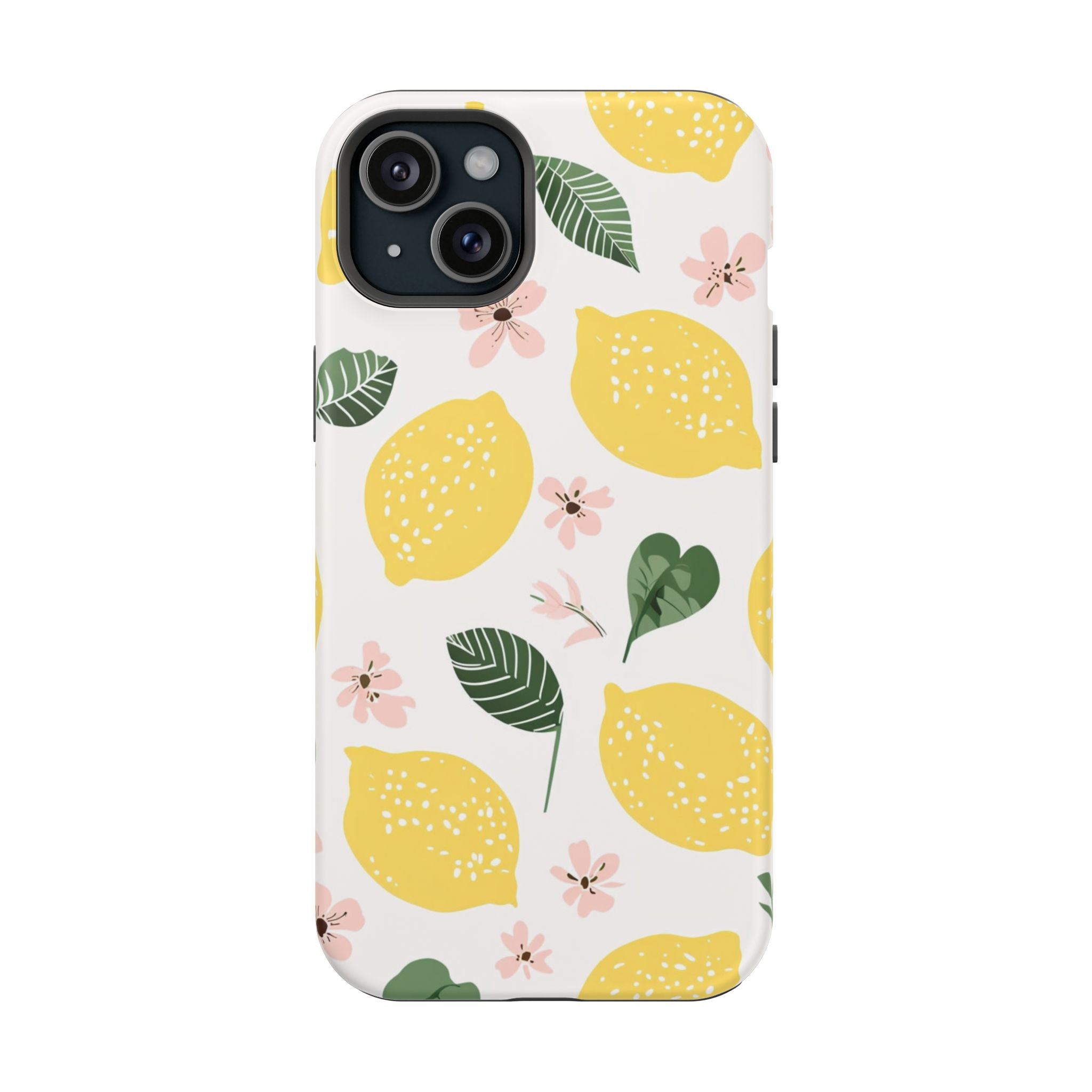 Lemon Grove Phone Case — Summer Citrus MagSafe Tough Cover