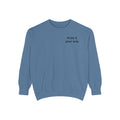 Beauty Business Club embroidered patchwork sweatshirt | beauty entrepreneur apparel