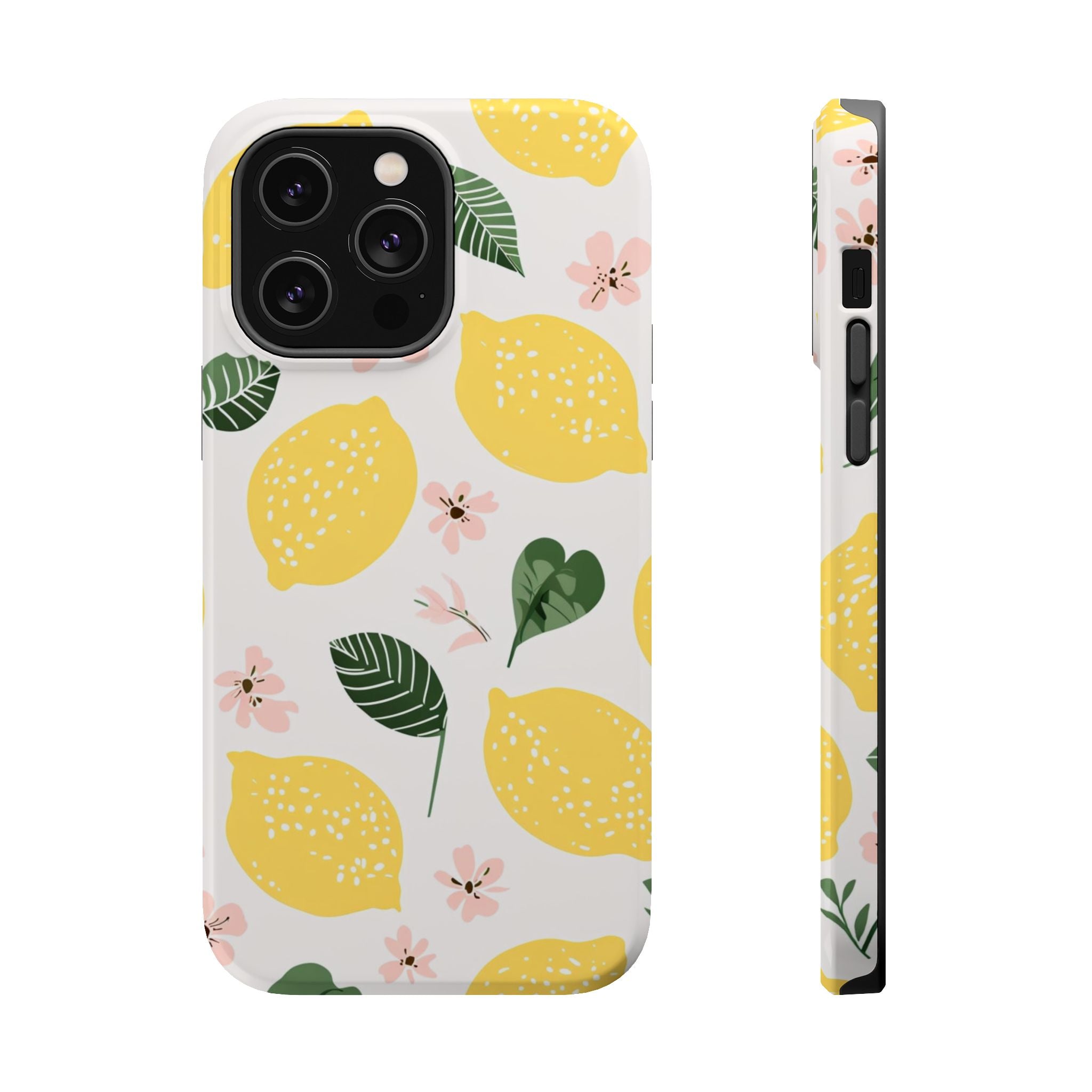 Lemon Grove Phone Case — Summer Citrus MagSafe Tough Cover