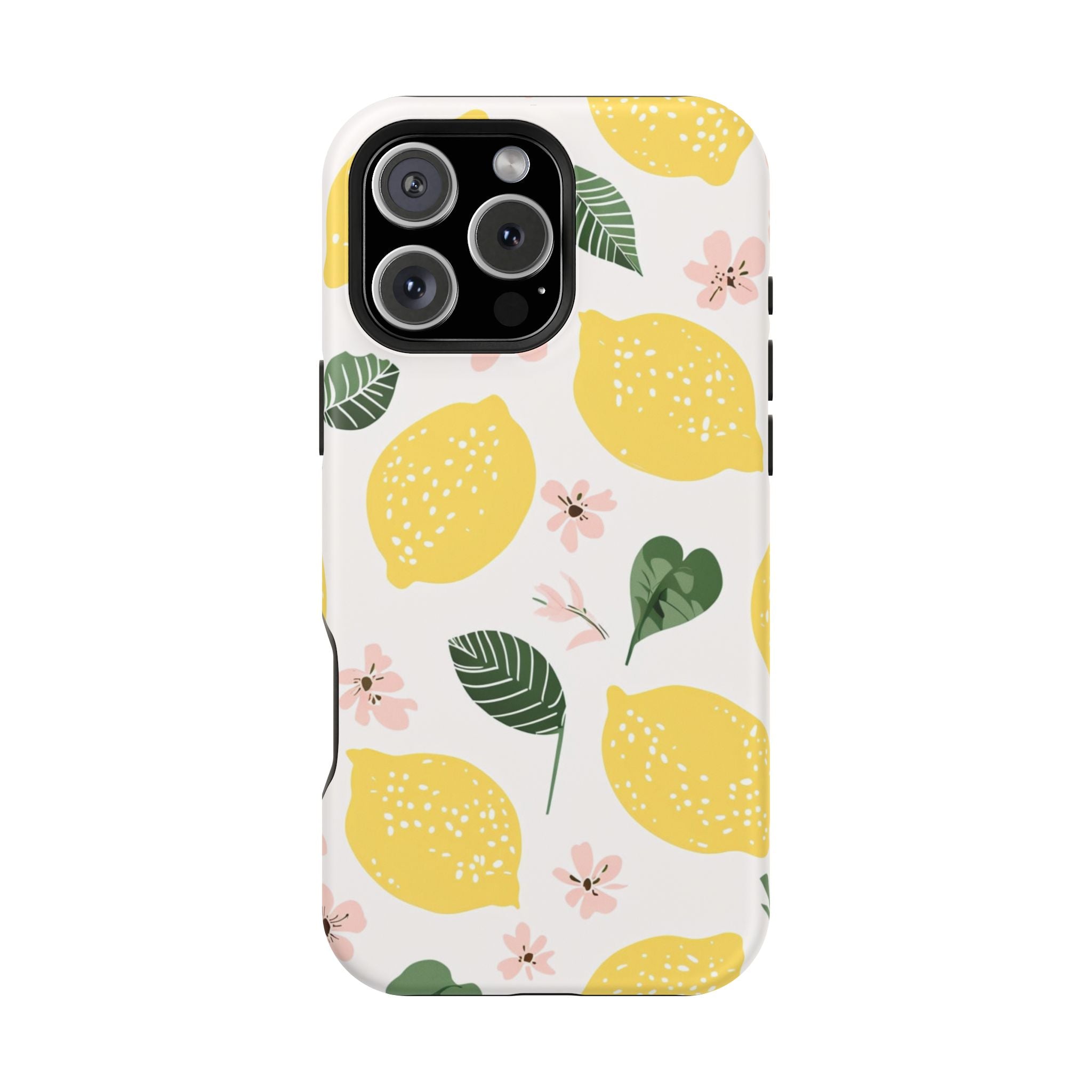 Lemon Grove Phone Case — Summer Citrus MagSafe Tough Cover