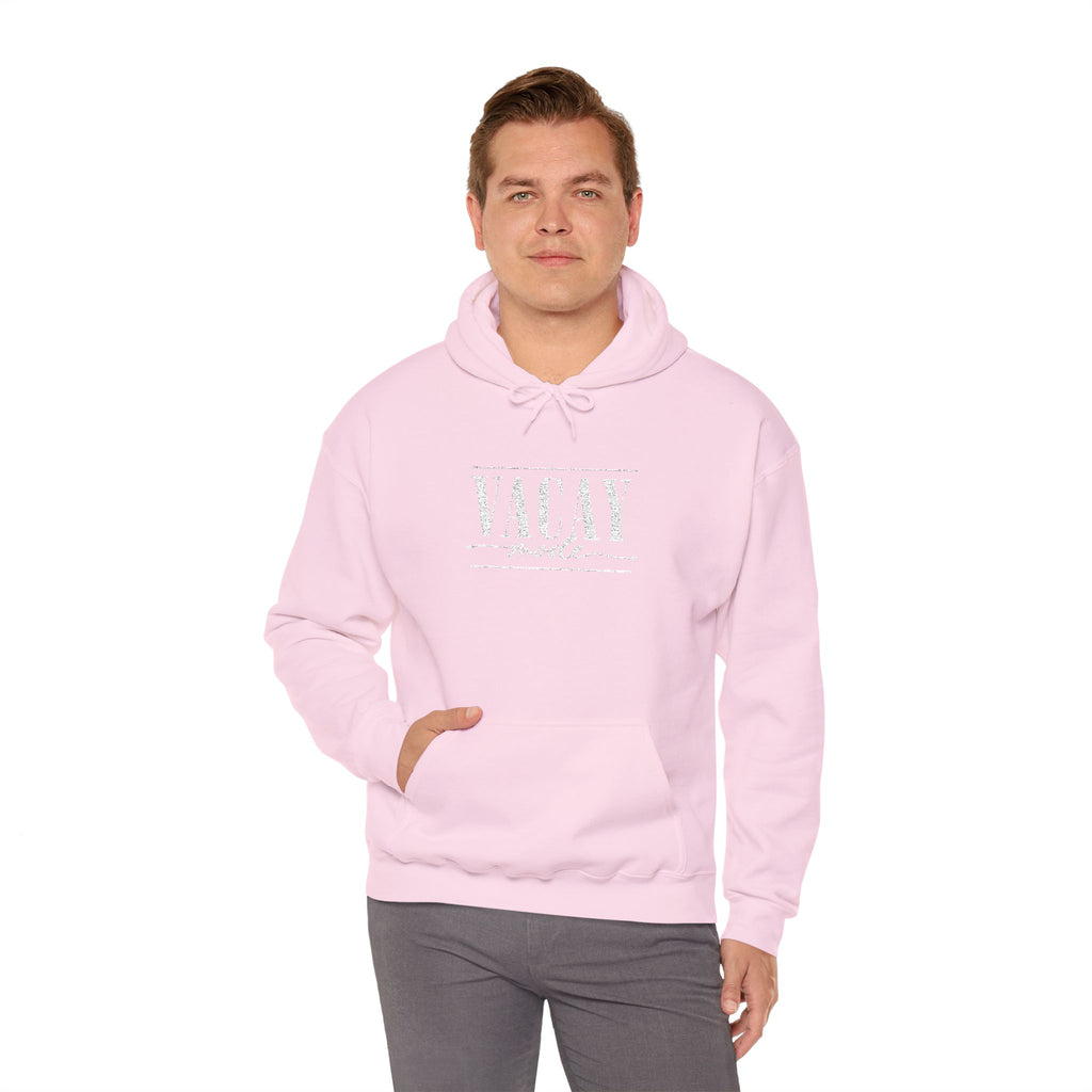 Vacay Mode Embroidered Hoodie — Vacation Travel Sweatshirt