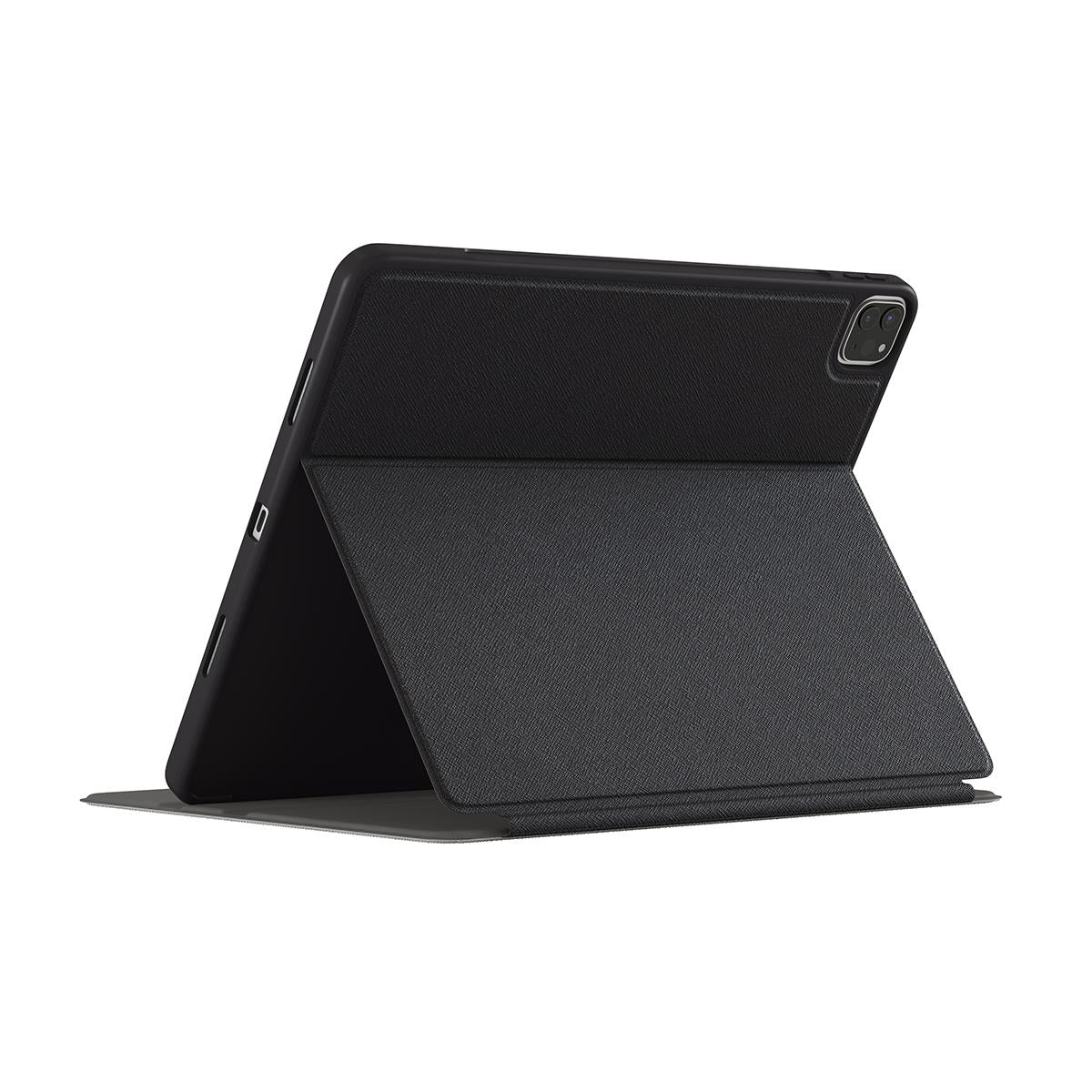 Neutral Floral iPad Case | Soft Botanical Vegan Leather Tablet Cover with Pencil Slot