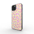 Pastel Leopard Print MagSafe Clear Phone Case