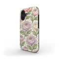 Pretty Peony Stained Glass Printed MagSafe Tough Phone Case
