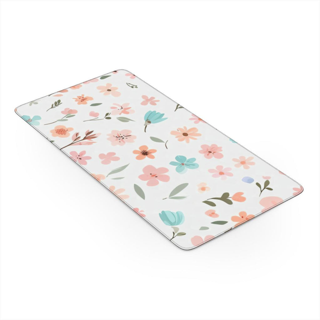 Floral Confetti Desk Mat — Ditsy Floral Cottagecore Office Mouse Pad