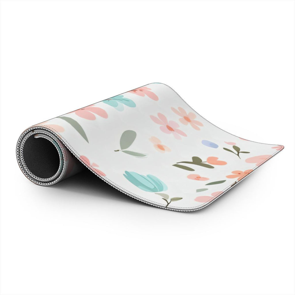 Floral Confetti Desk Mat — Ditsy Floral Cottagecore Office Mouse Pad