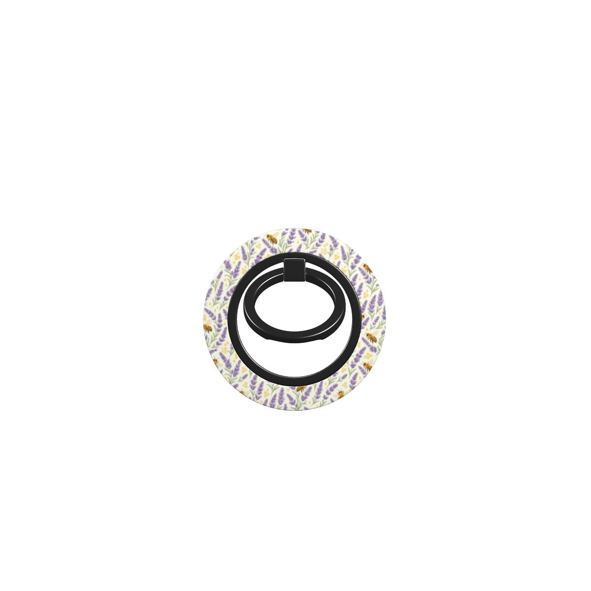 Lavender Honey Phone Ring Holder — Lavender & Bee Magnetic Grip & Stand