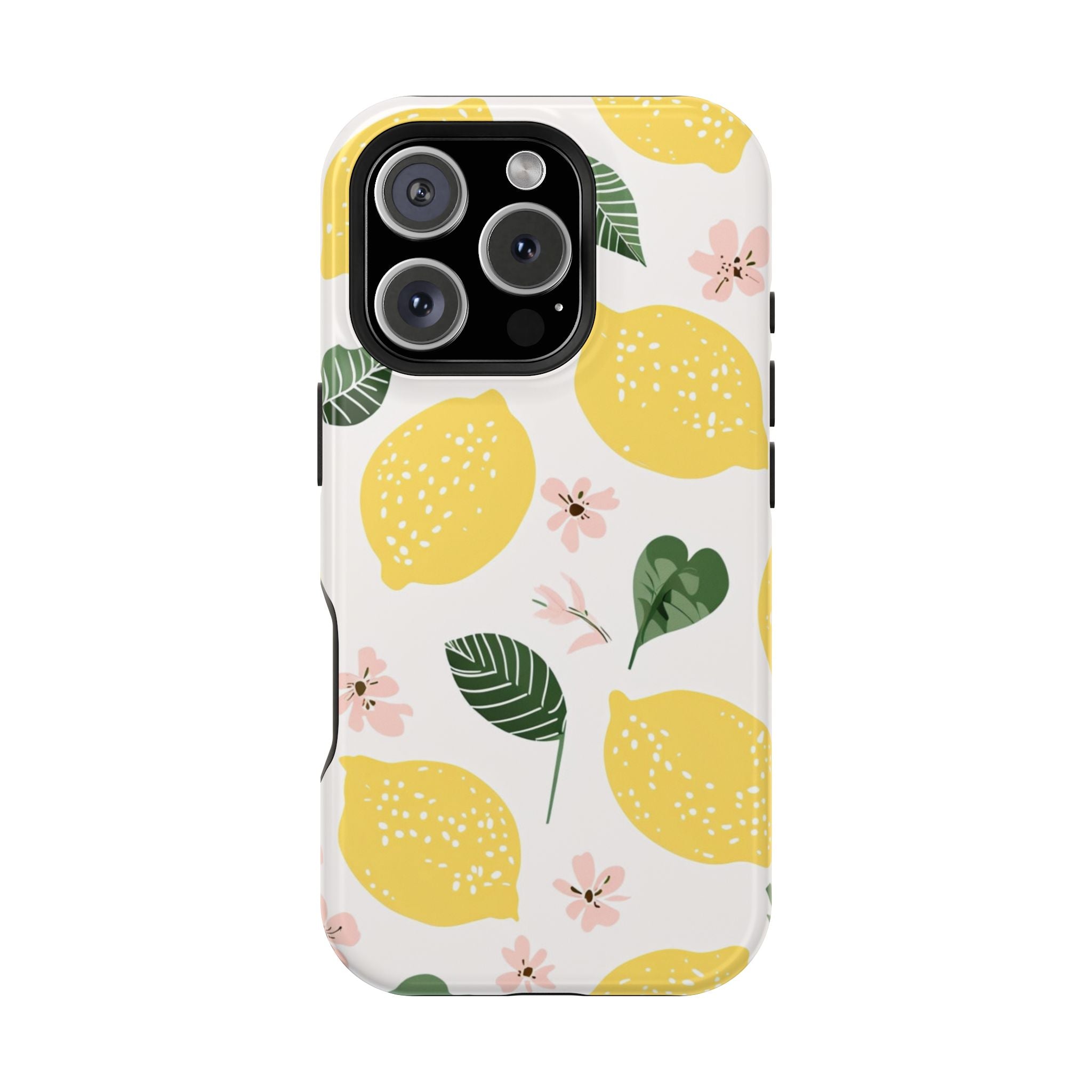 Lemon Grove Phone Case — Summer Citrus MagSafe Tough Cover