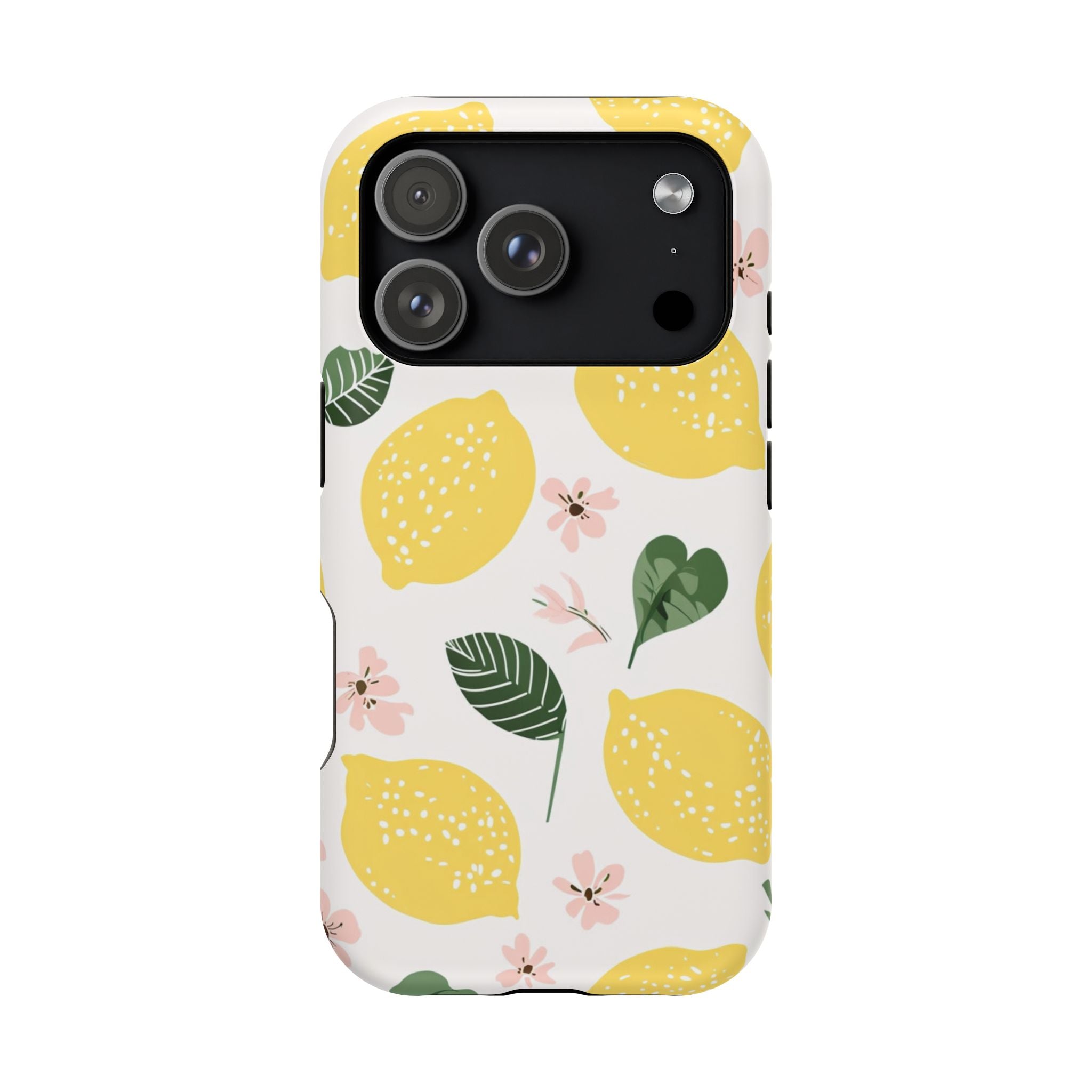 Lemon Grove Phone Case — Summer Citrus MagSafe Tough Cover