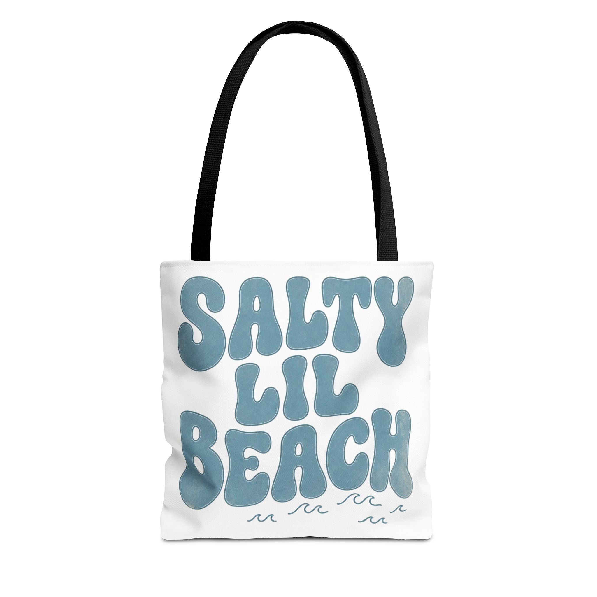 Salty Lil Beach Tote Bag | All-Over Print