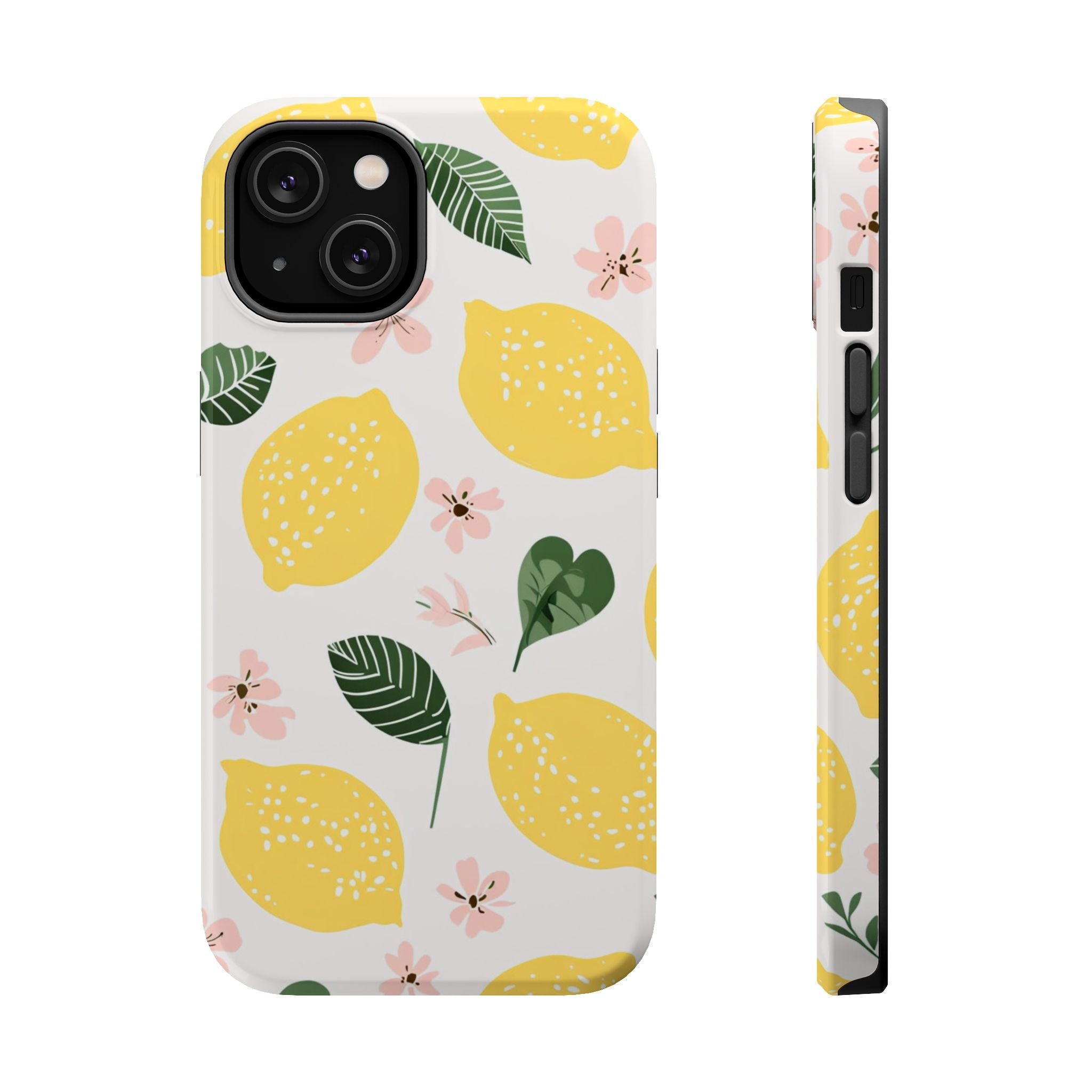 Lemon Grove Phone Case — Summer Citrus MagSafe Tough Cover