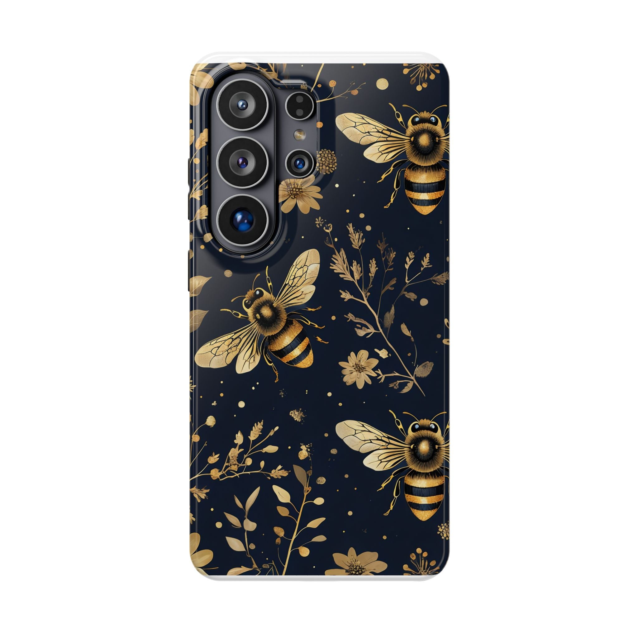 Golden Bee Phone Case — Vintage Honeybee MagSafe Tough Cover