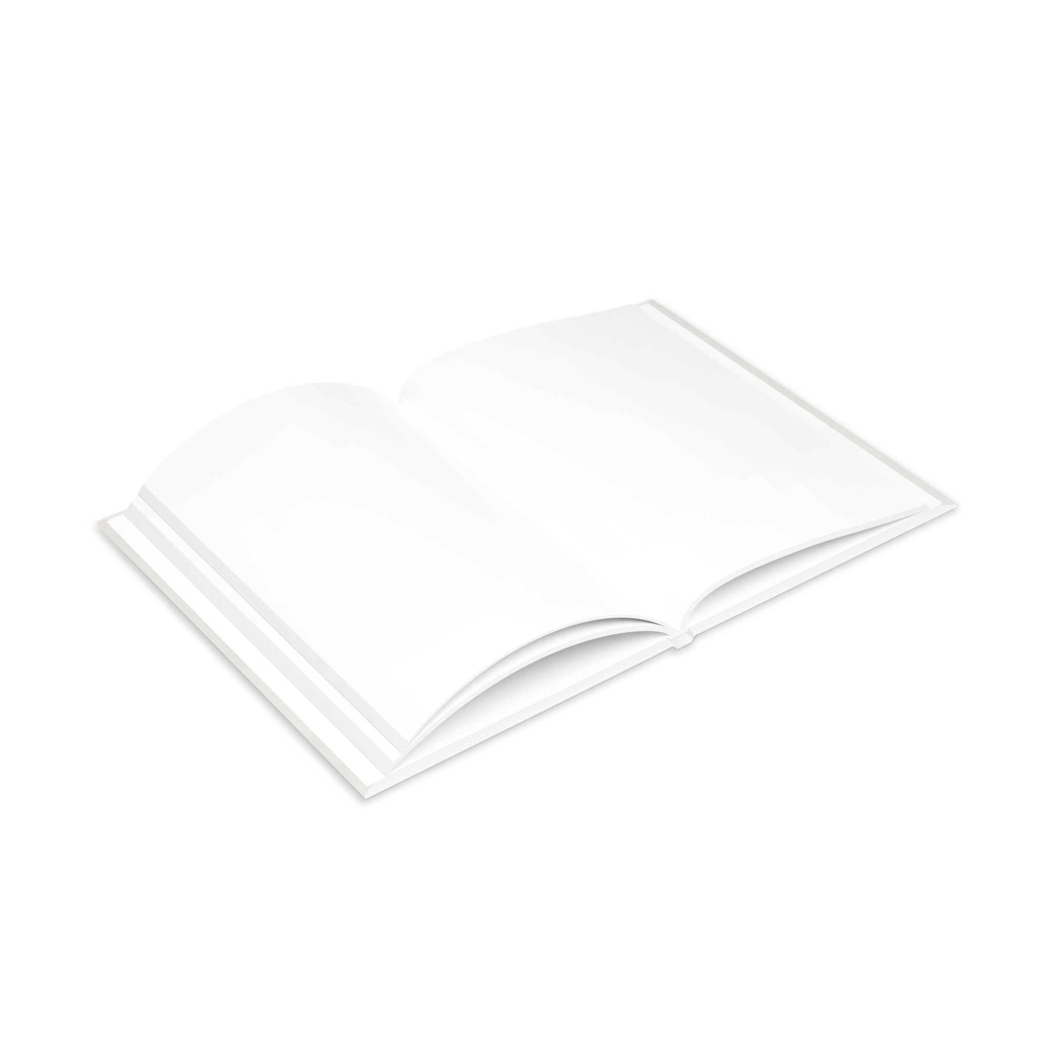 Created With a Purpose notebook | Hardcover Journal, Neutral Floral Design